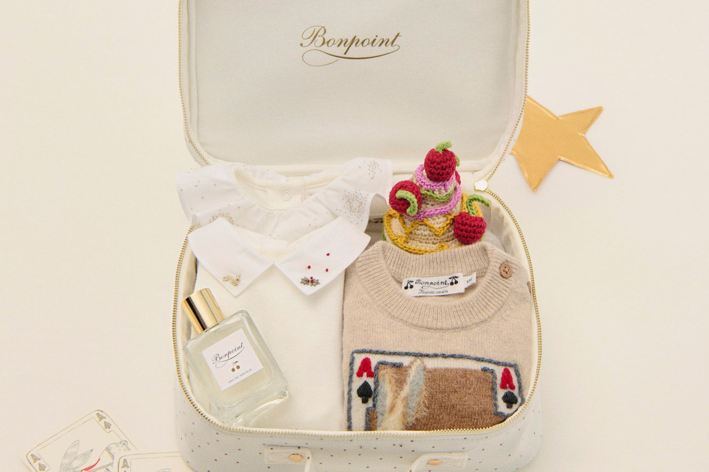 Newborn suitcase "My first Christmas"