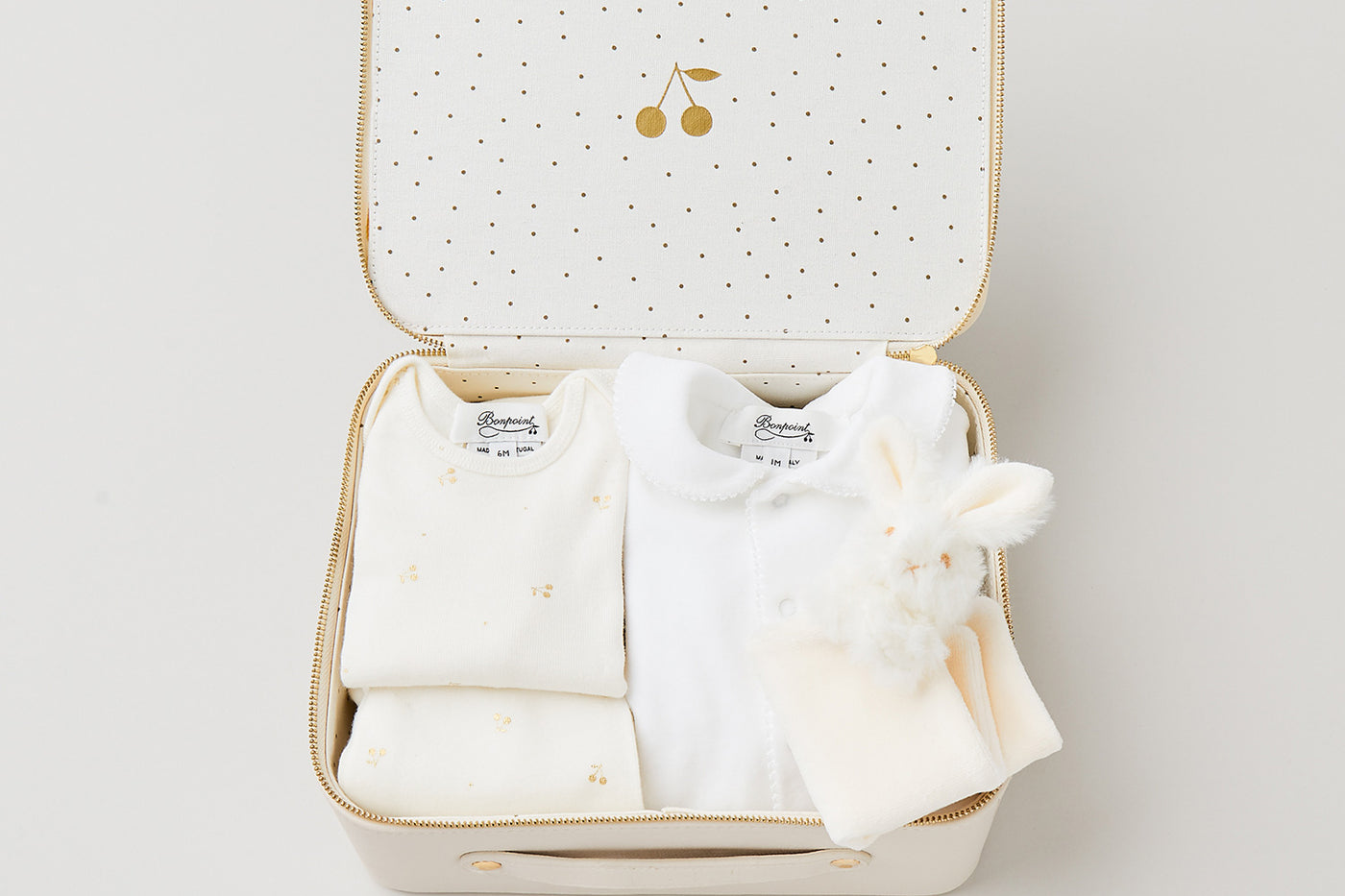 Newborn suitcase pair of pajamas
