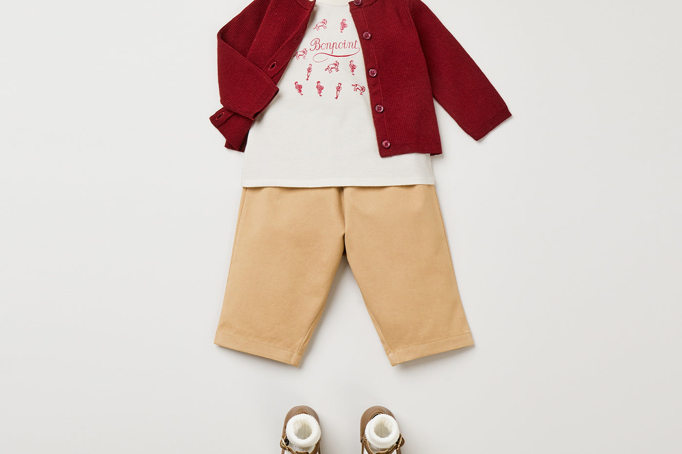 Winter 2023 baby girl's look cira t-shirt