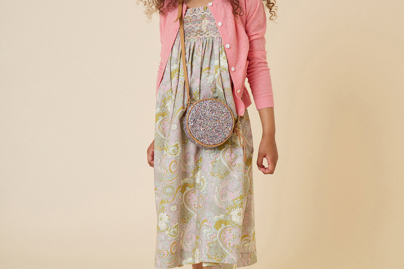 Summer 2024 girl's look cotton dress