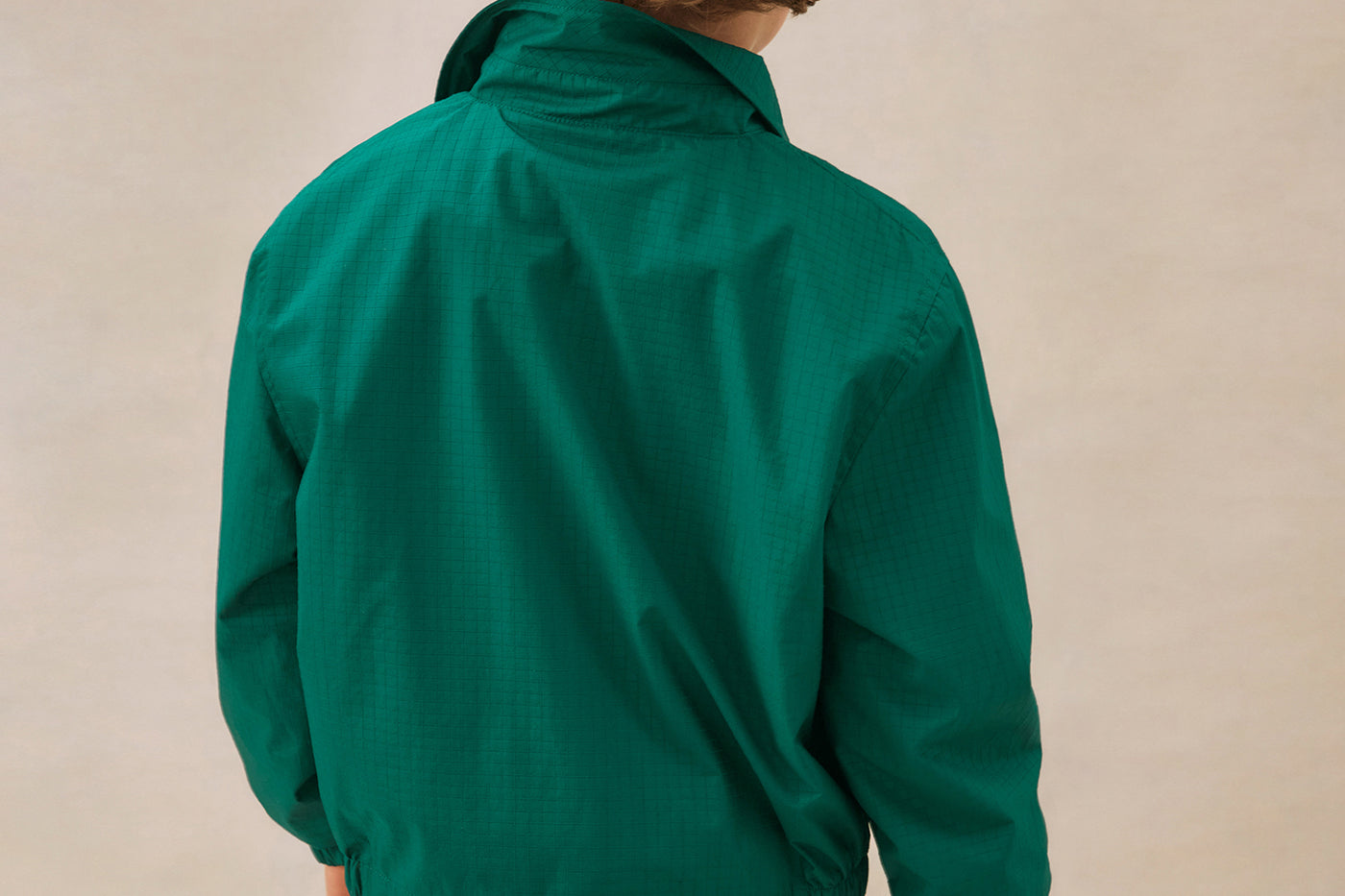 Boy's summer look 2025 Green jacket