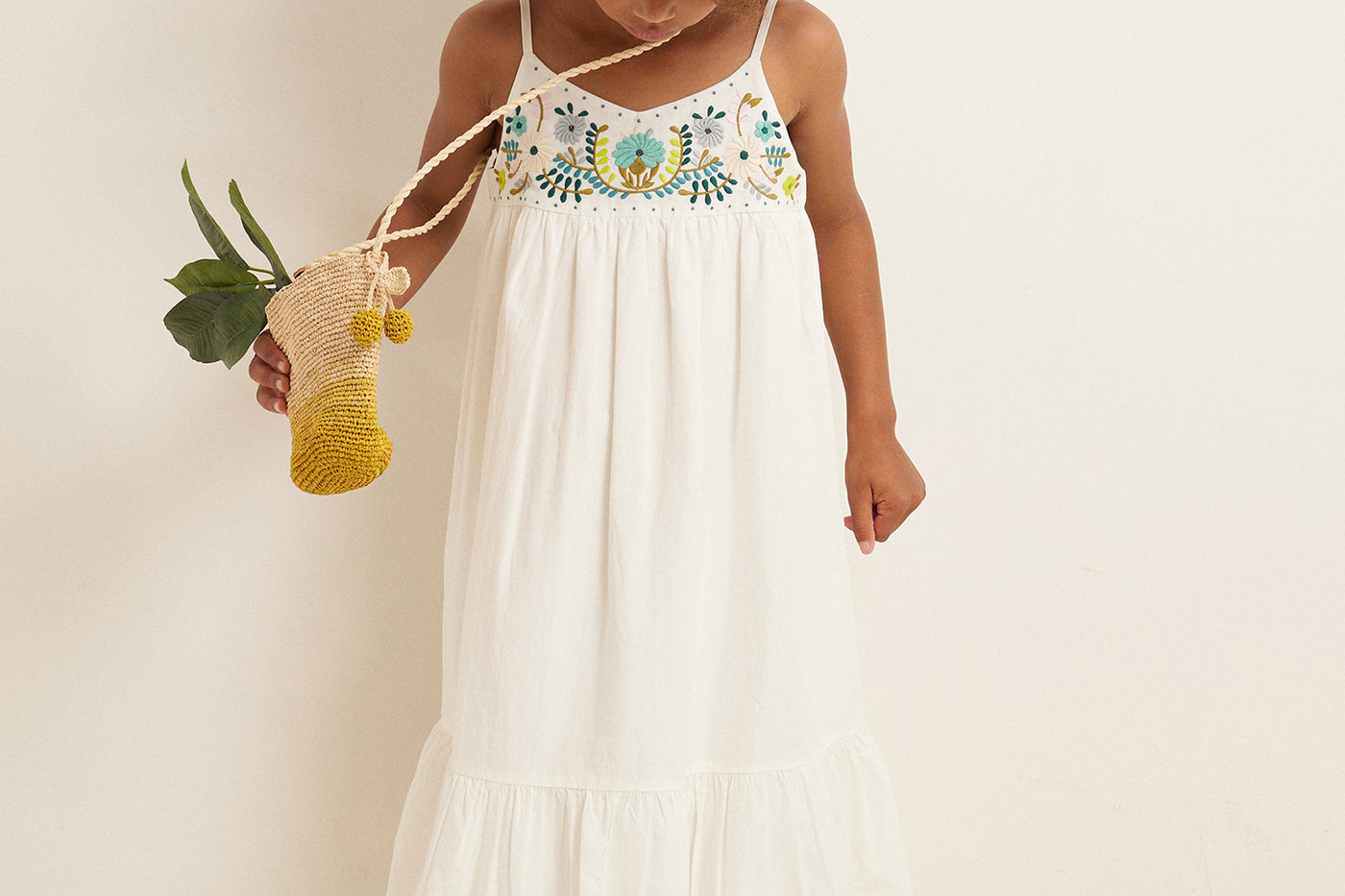 SUMMER 2023 GIRL'S STRAPLESS DRESS