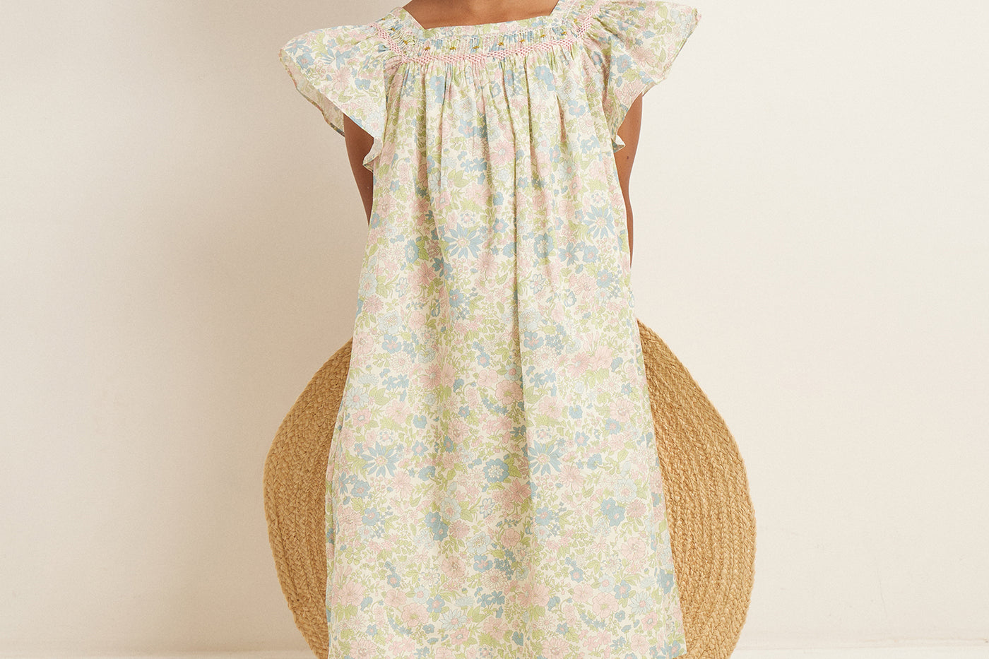 SUMMER 2023 GIRL'S LIBERTY PATTERNED DRESS