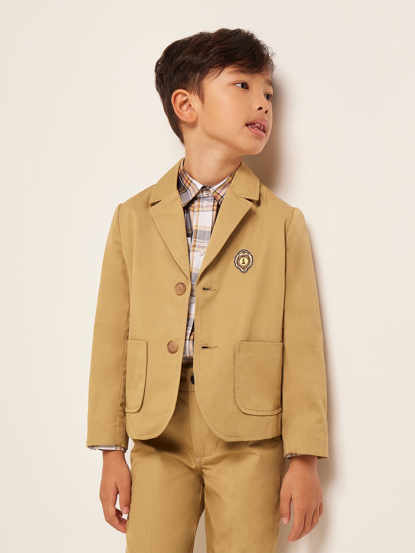 SUMMER 2023 BOY'S LOOK TWILL JACKET