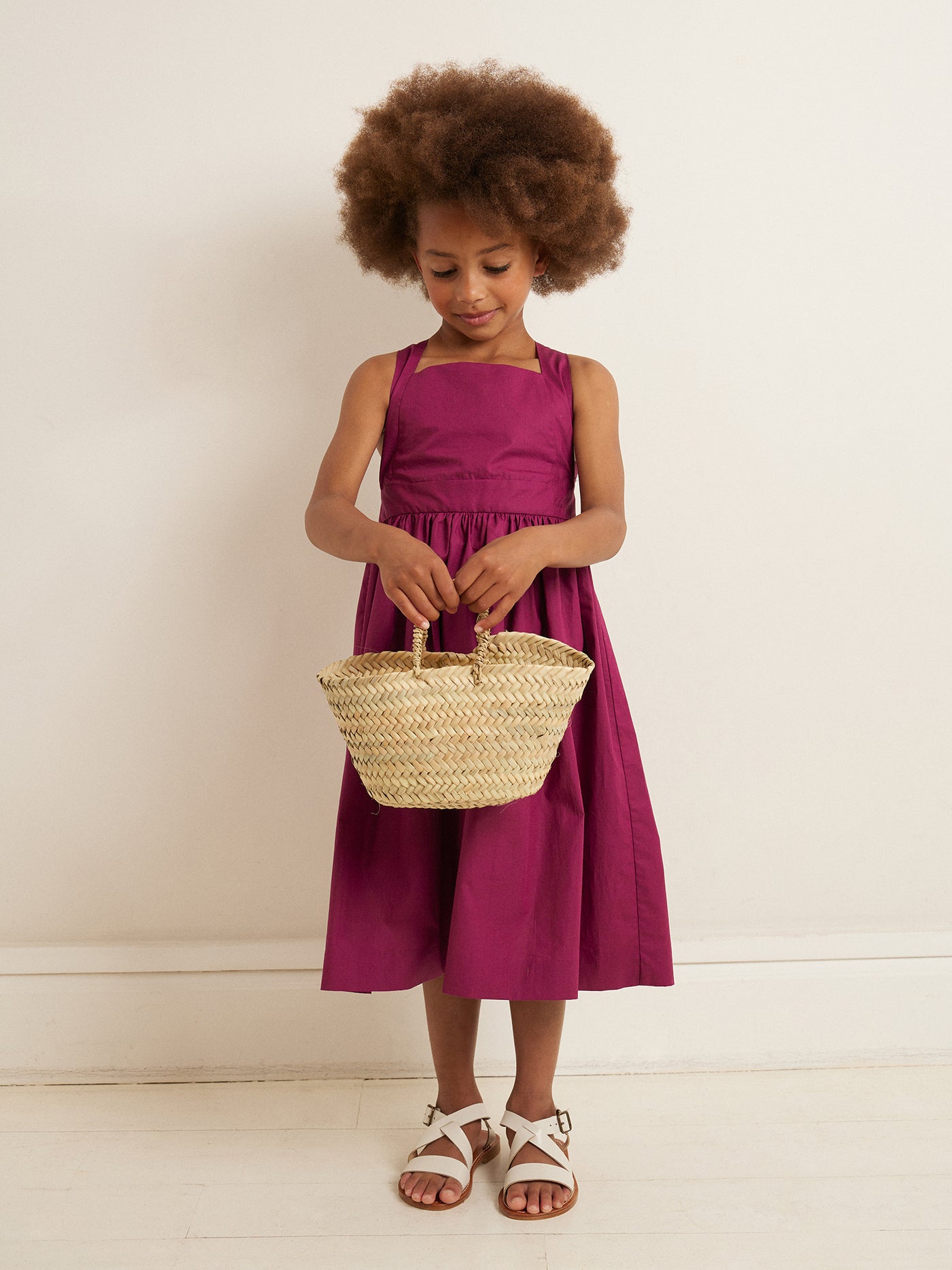 SUMMER 2023 GIRL'S PURPLE DRESS