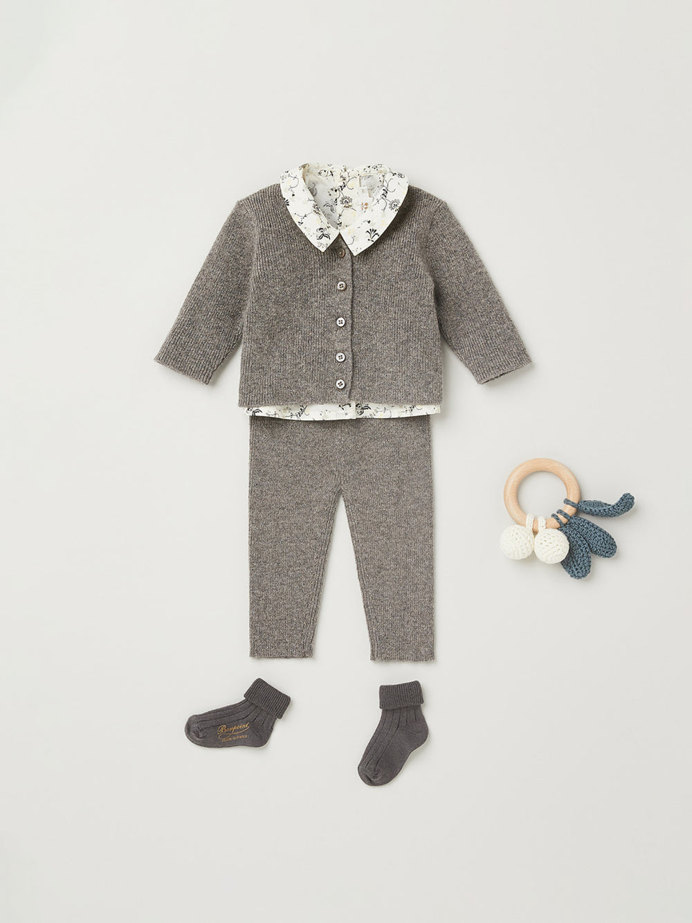 Newborn winter 2023 grey set look