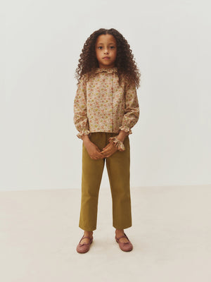 July khaki organic cotton pants