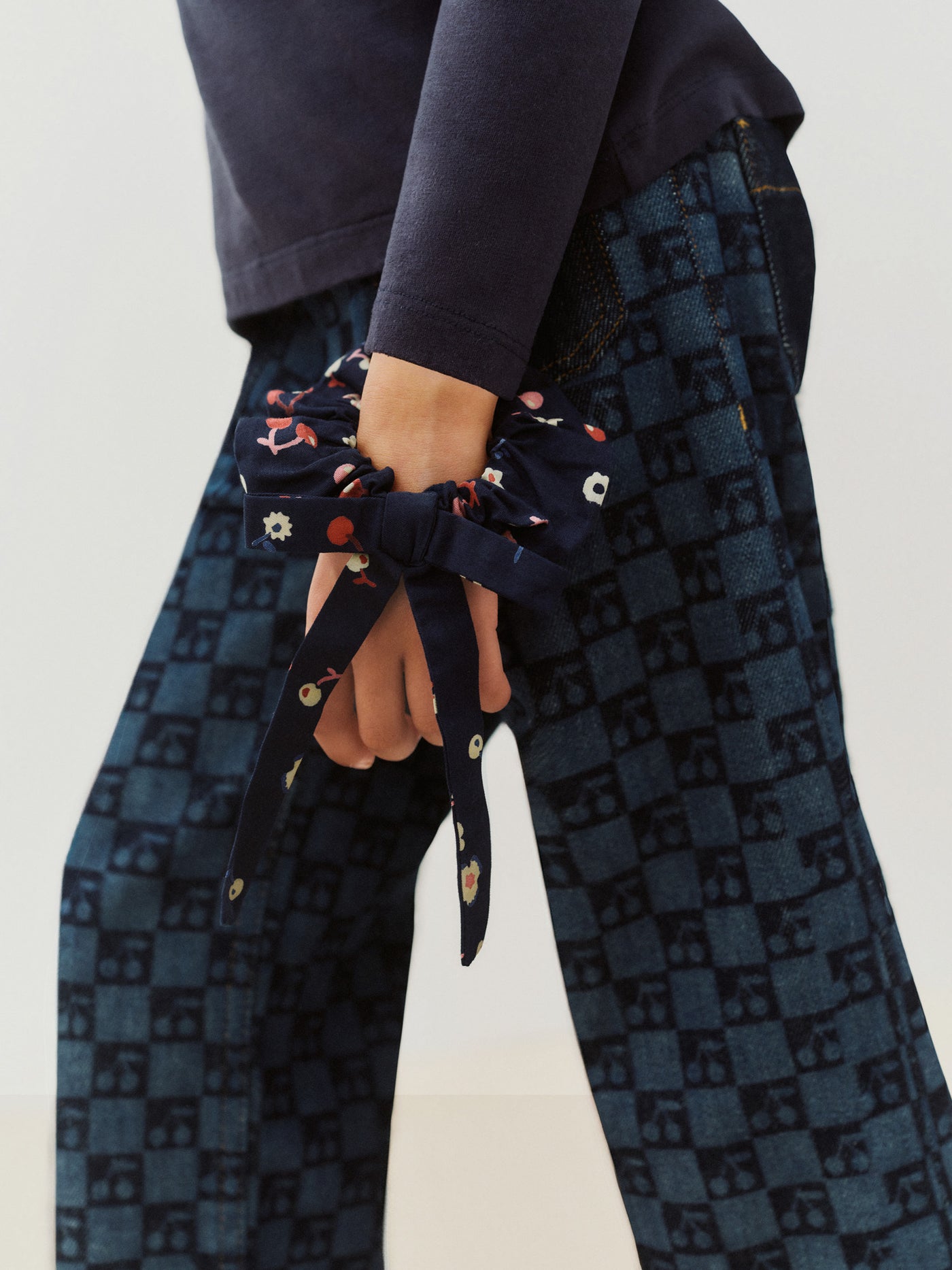 Meily scrunchie in organic cotton