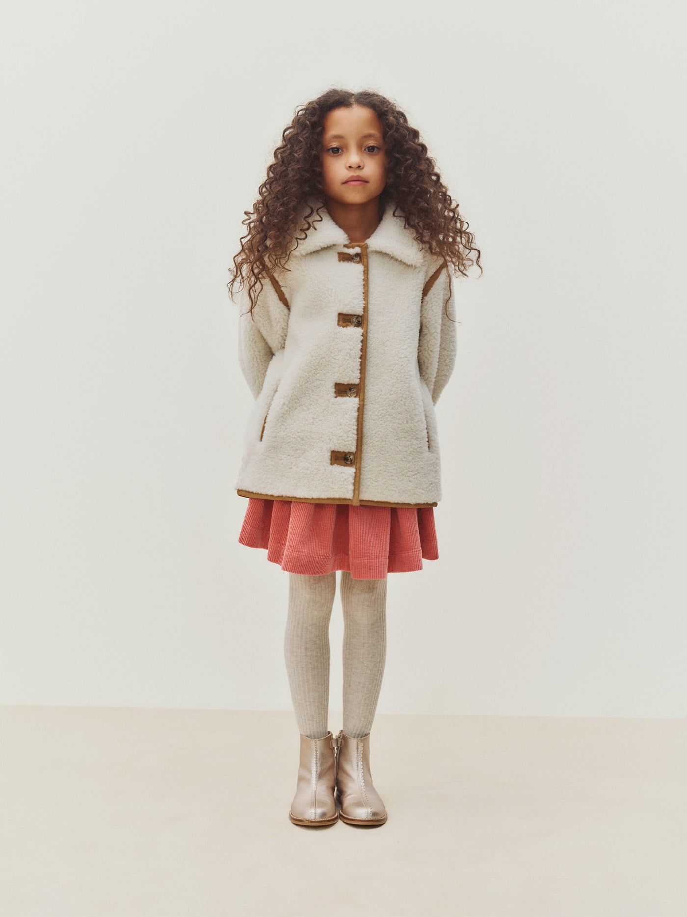 Manya coat in faux leather