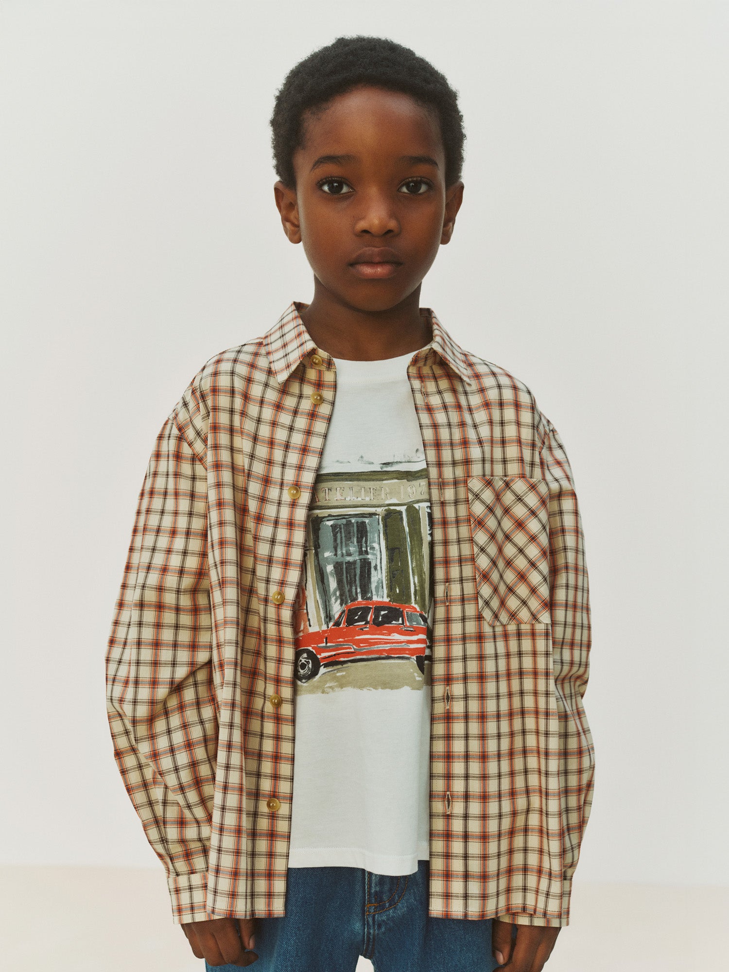 Bonpoint ボンポワン　エンブロイダリーチェリージャケット　8A New Collection - Boy • Bonpoint