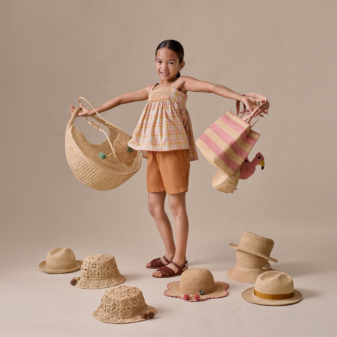 Raffia accessories