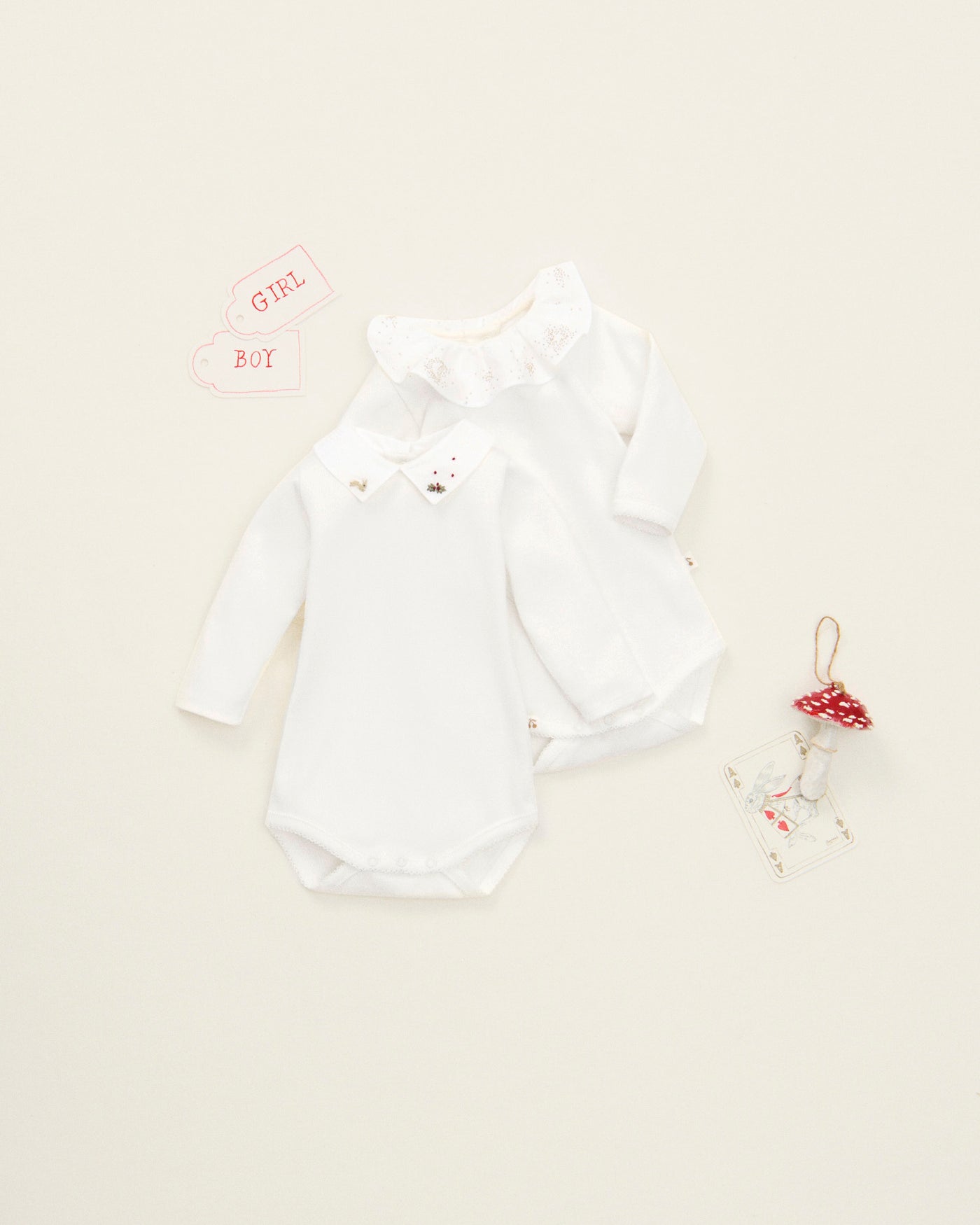 Embroidered Bodysuits from $150