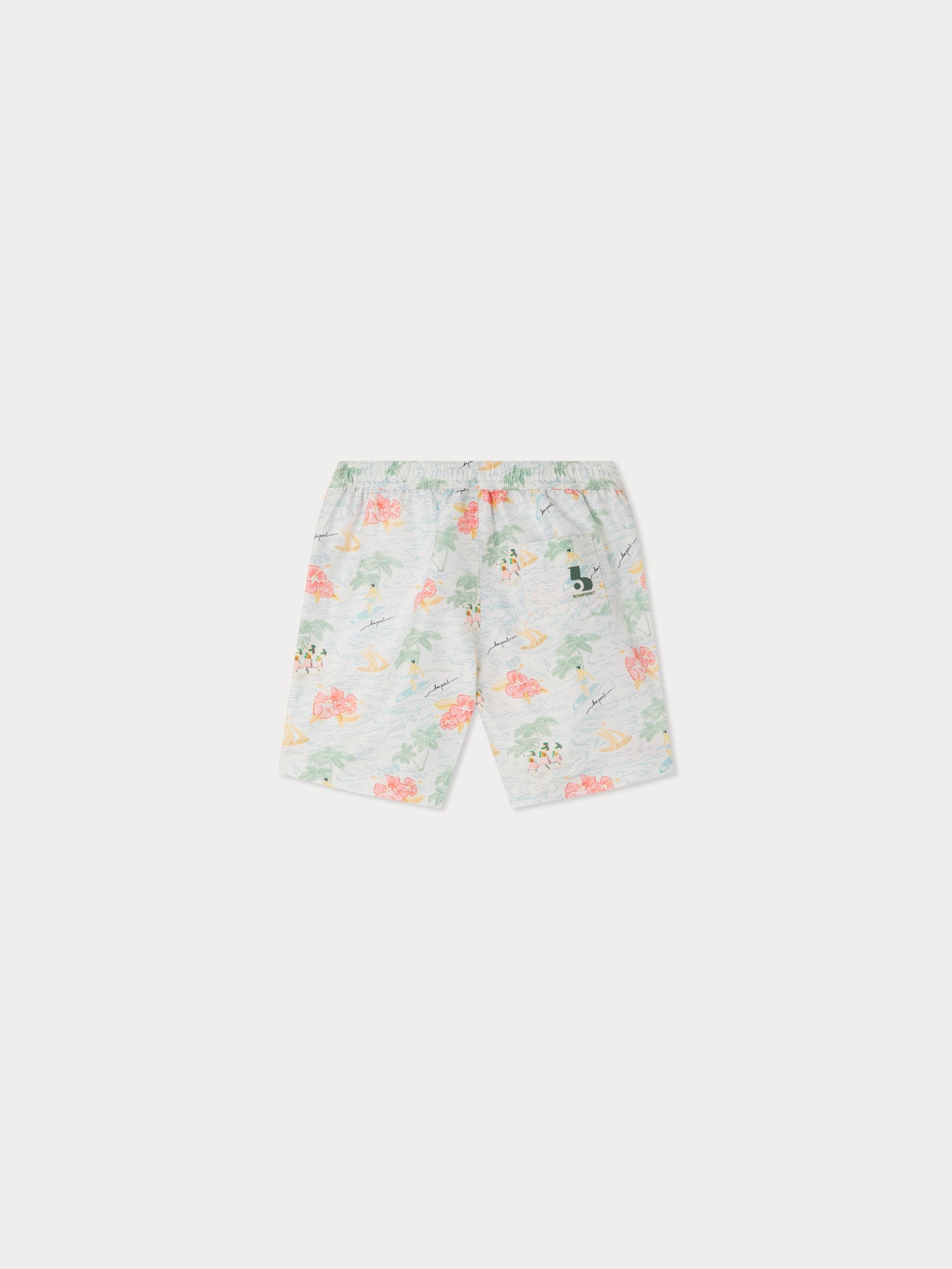 Ariel drawstring printed swim shorts