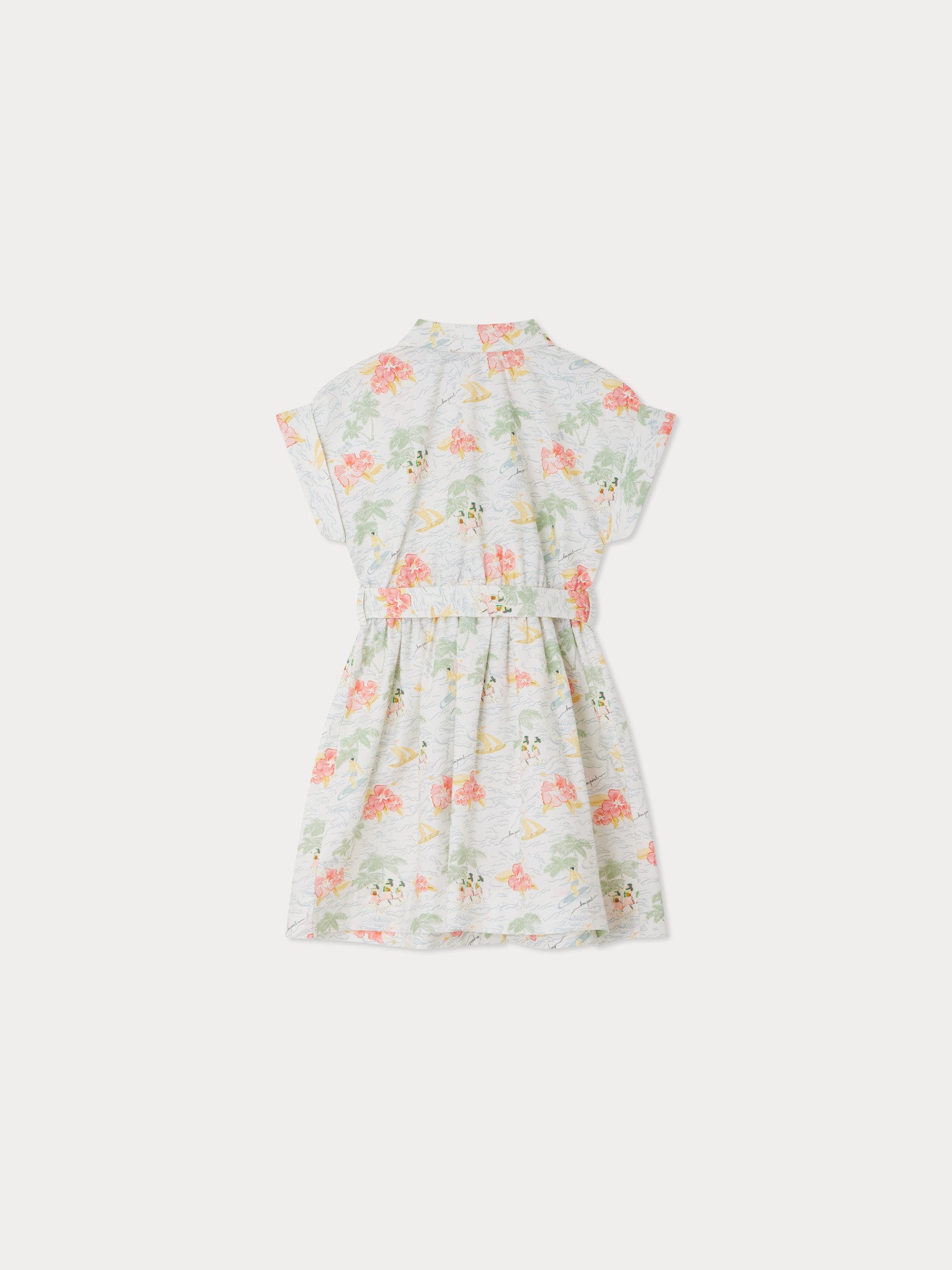 Gisele printed poplin dress • Bonpoint