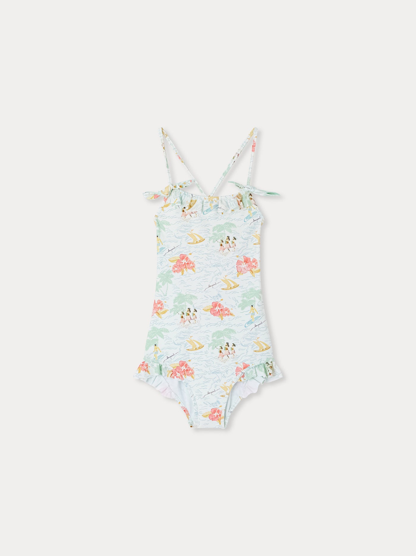 Abbie printed one-piece swimsuit