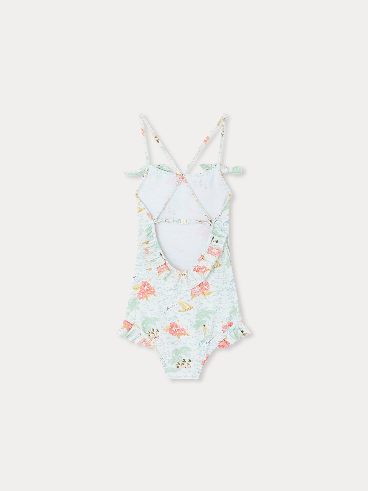 Abbie printed one-piece swimsuit