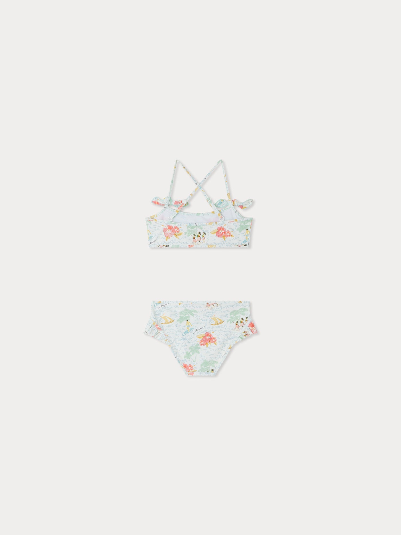 Abigael patterned two-piece swimsuit