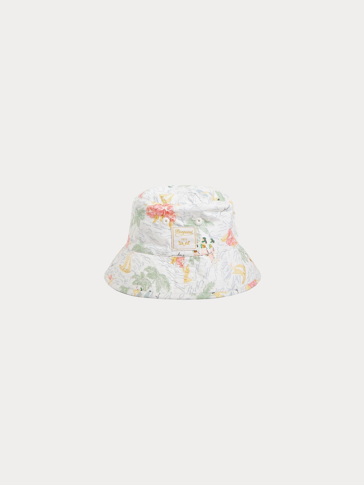 Theana printed poplin bob hat