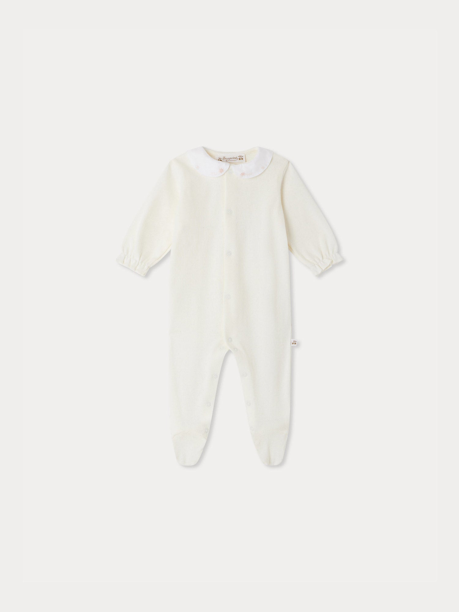 Bonpoint 6 months eyelet top matching set