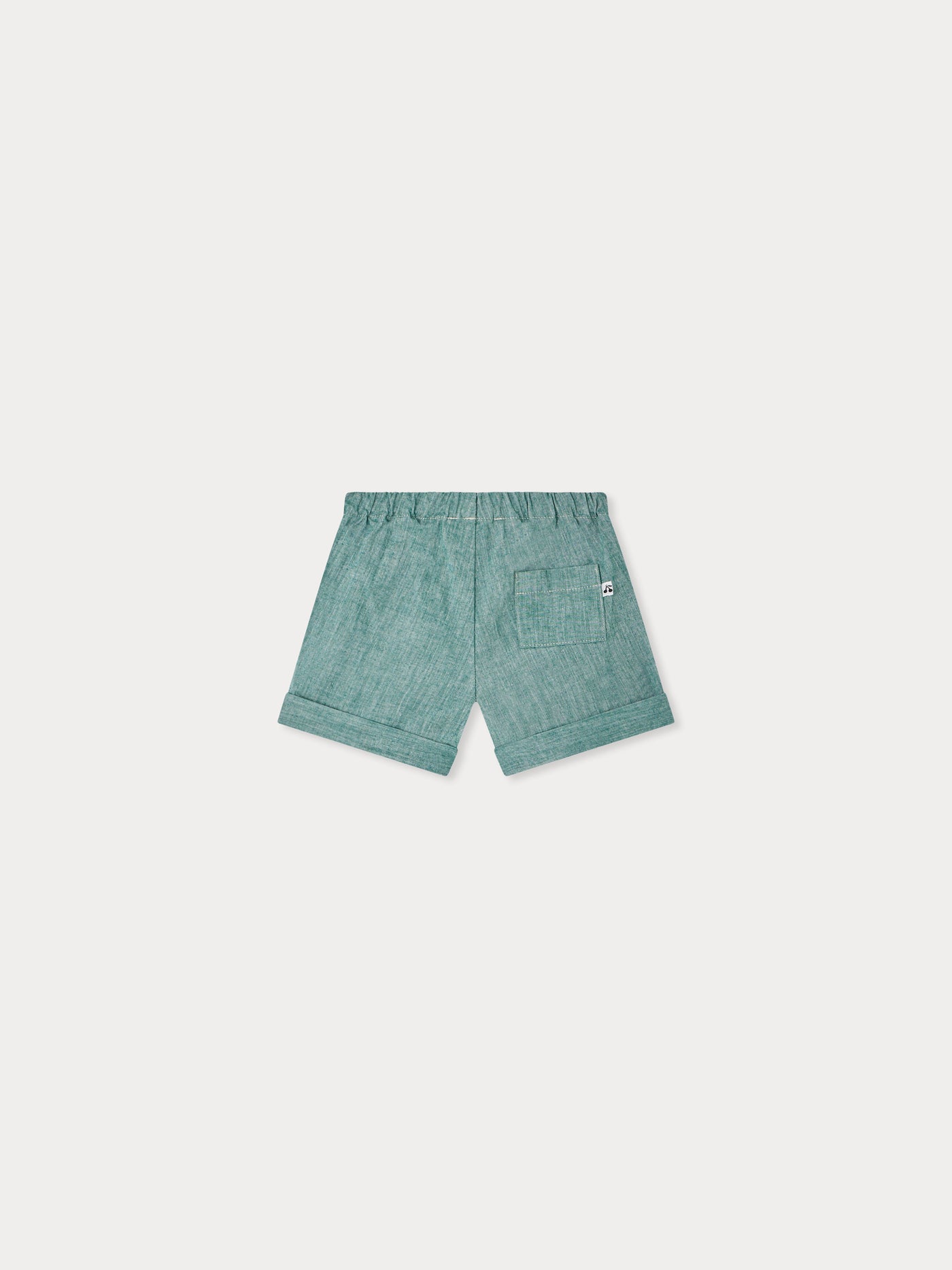 Ecady elastic chambray shorts