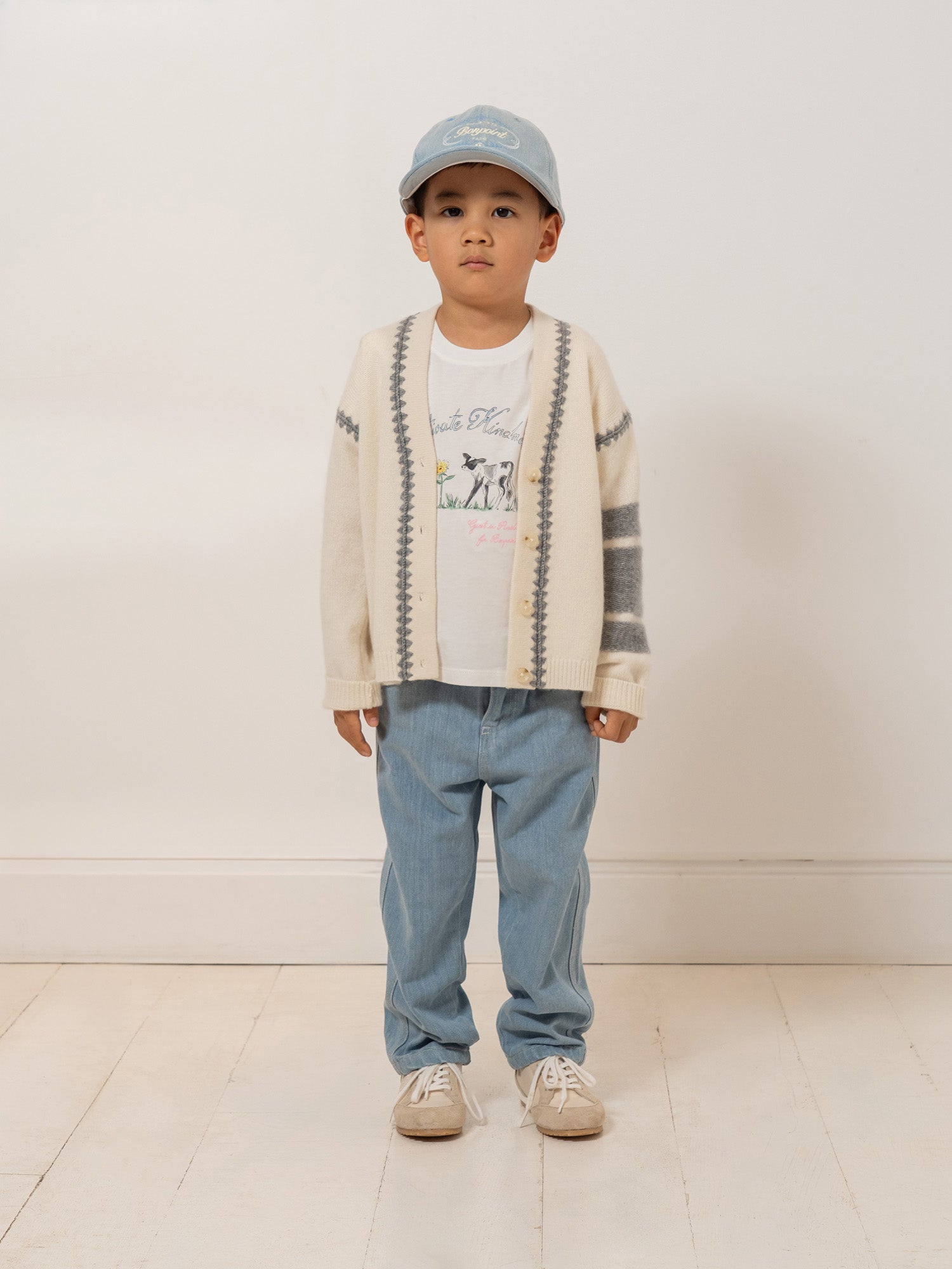 Bonpoint x Guest in Residence Thibald hand-drawn unisex organic cotton