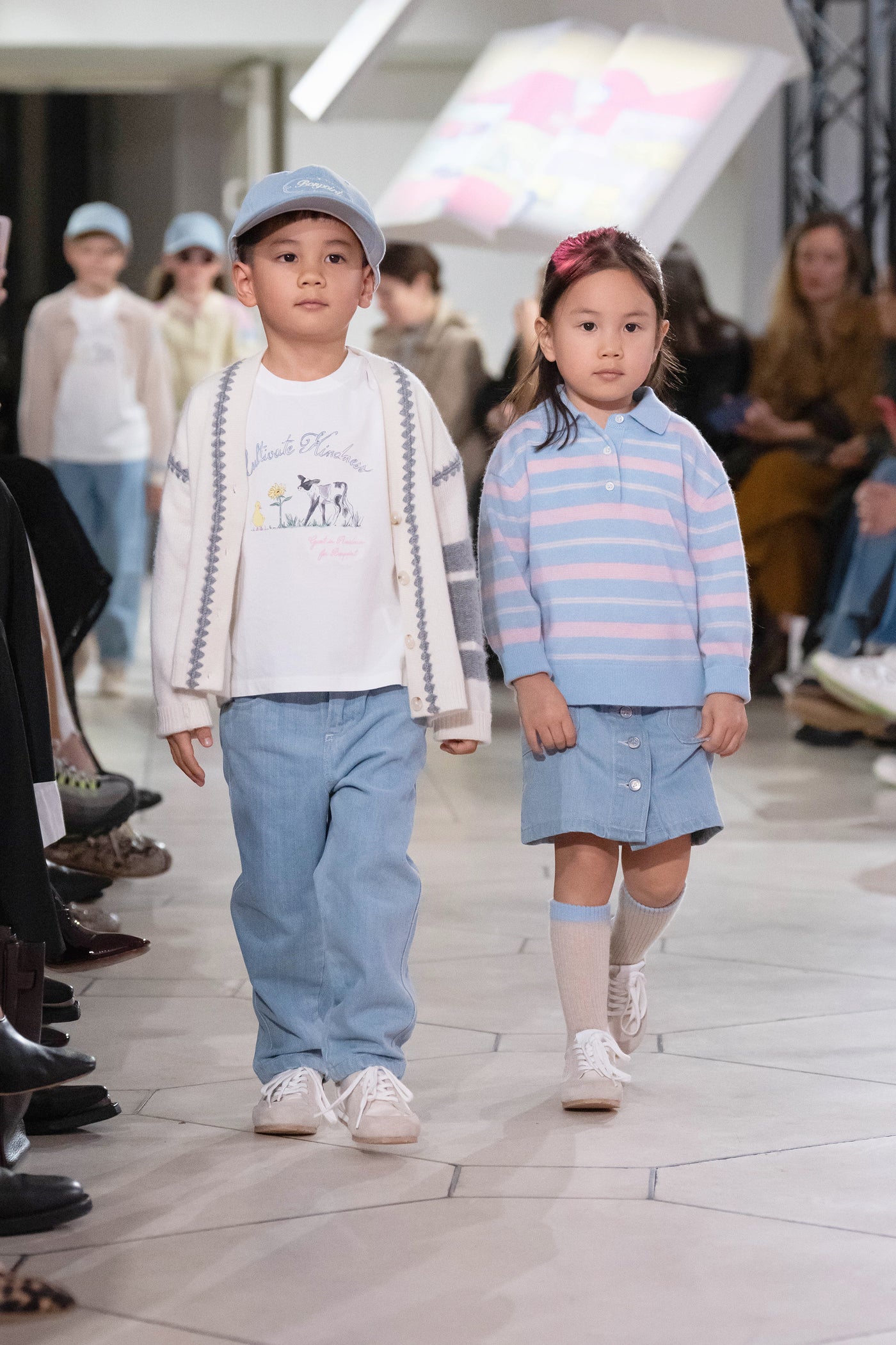 Bonpoint x Guest in Residence Lyndon cardigan with cashmere embroidery