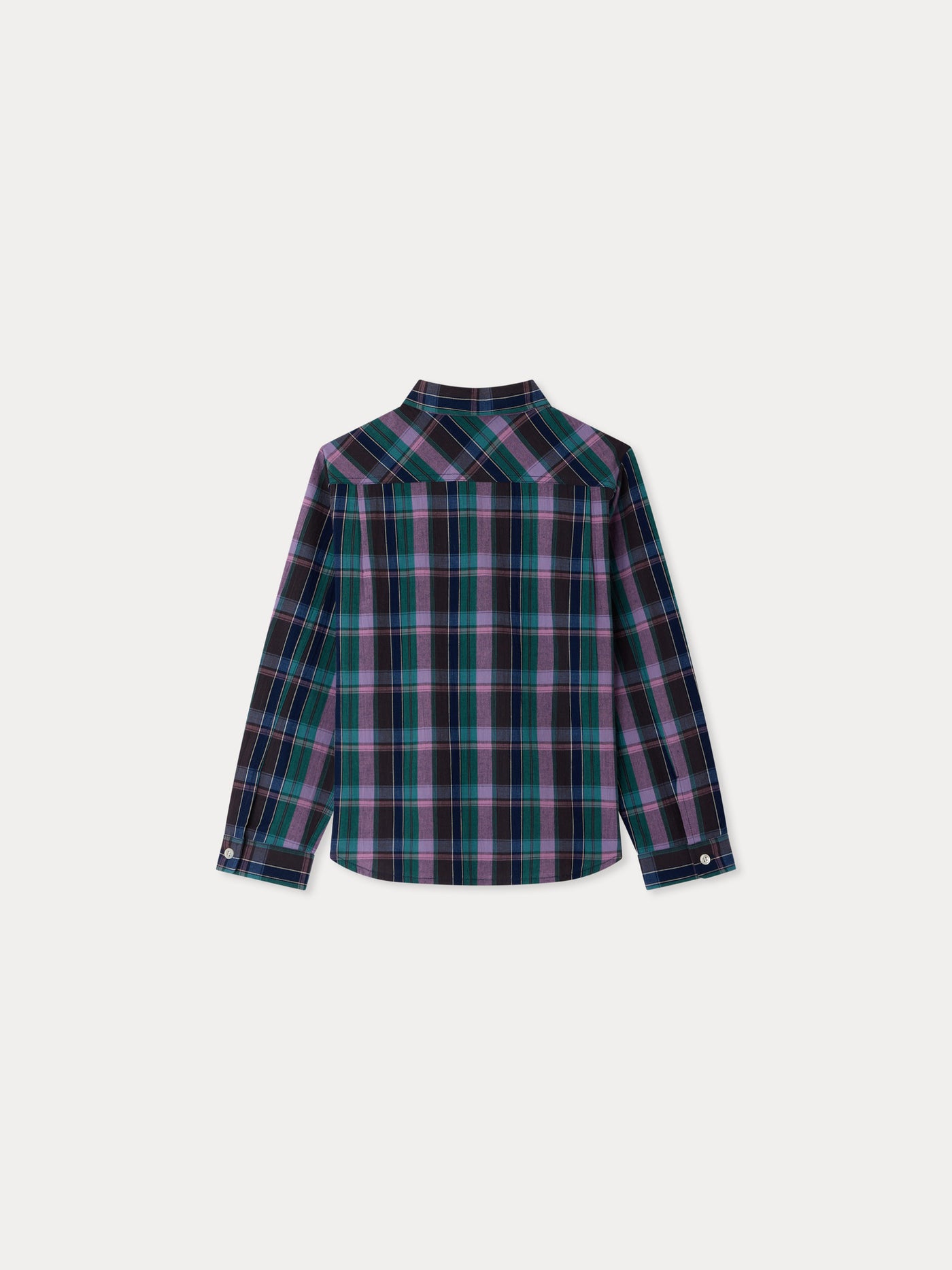 Tango shirt in organic madras cotton