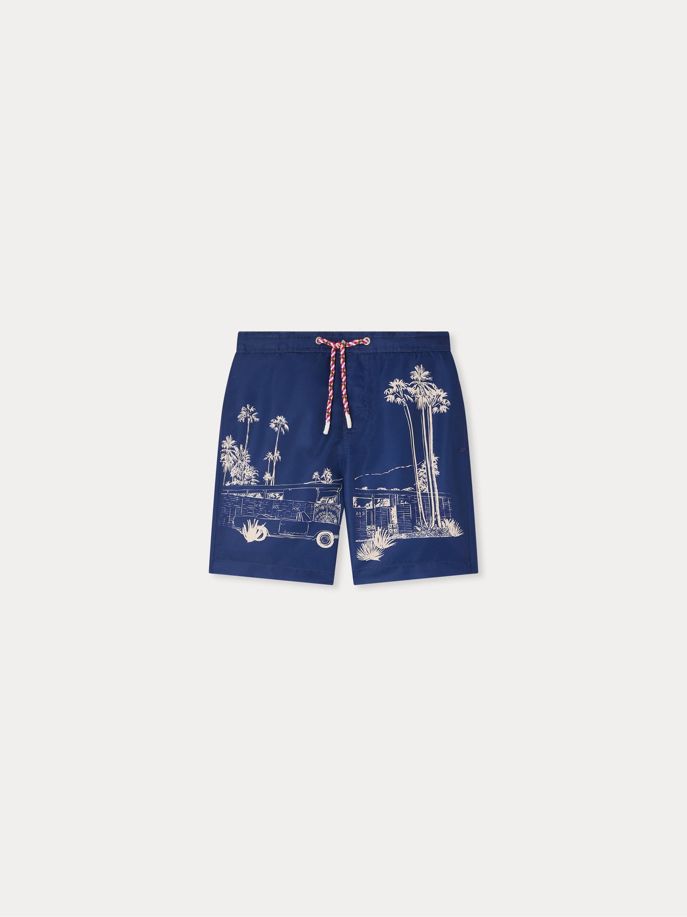 Ariel Palm Spring Print Swim Shorts