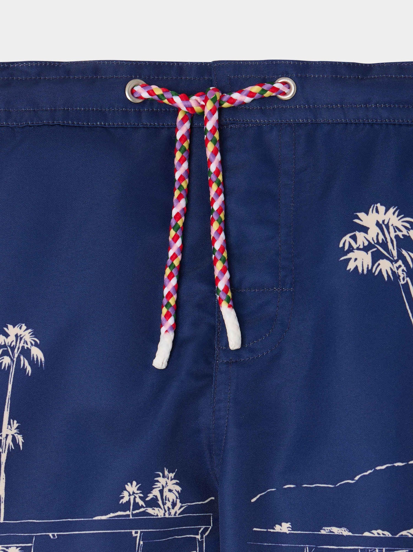 Ariel Palm Spring Print Swim Shorts