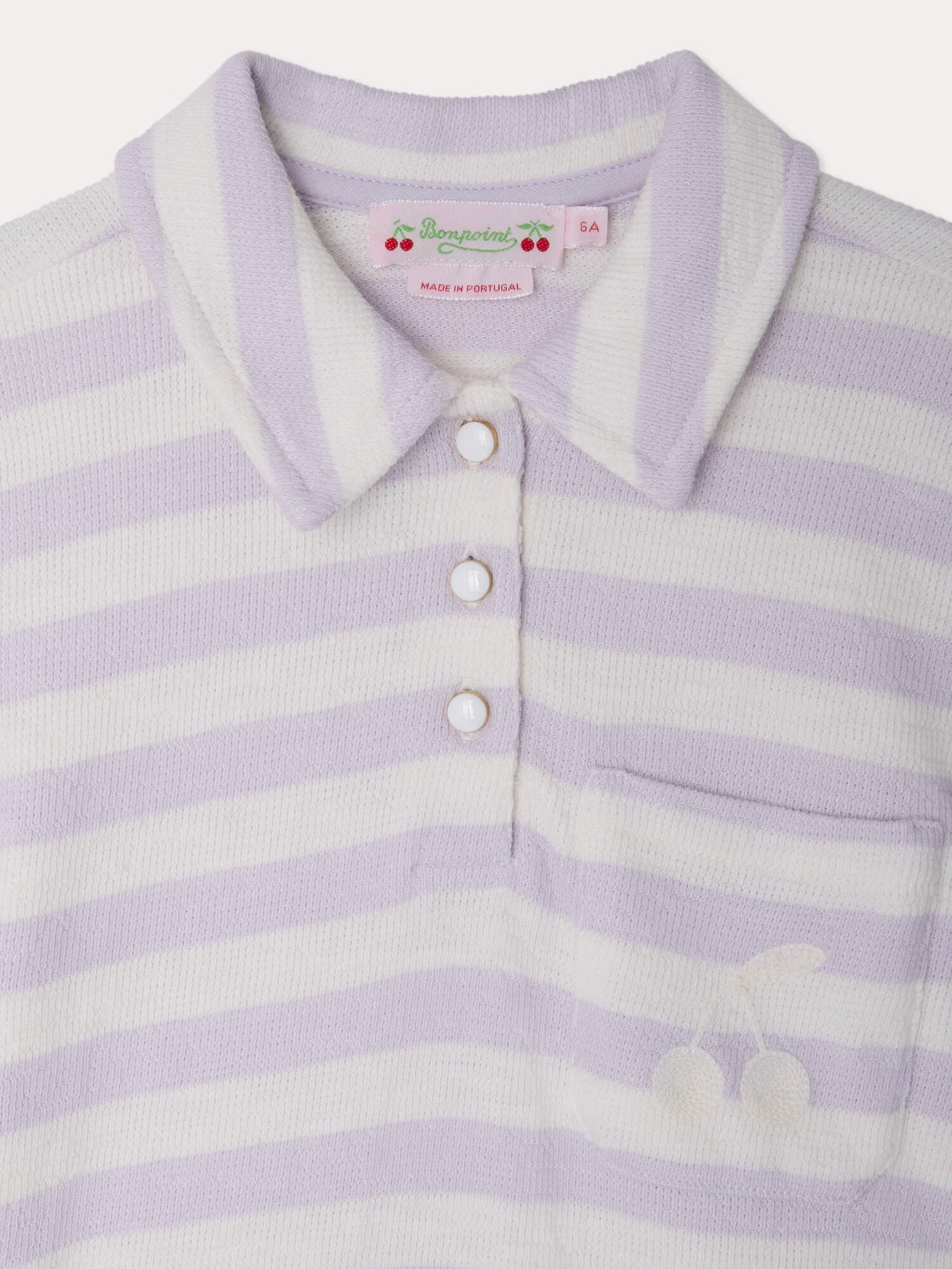 Louve knit polo dress