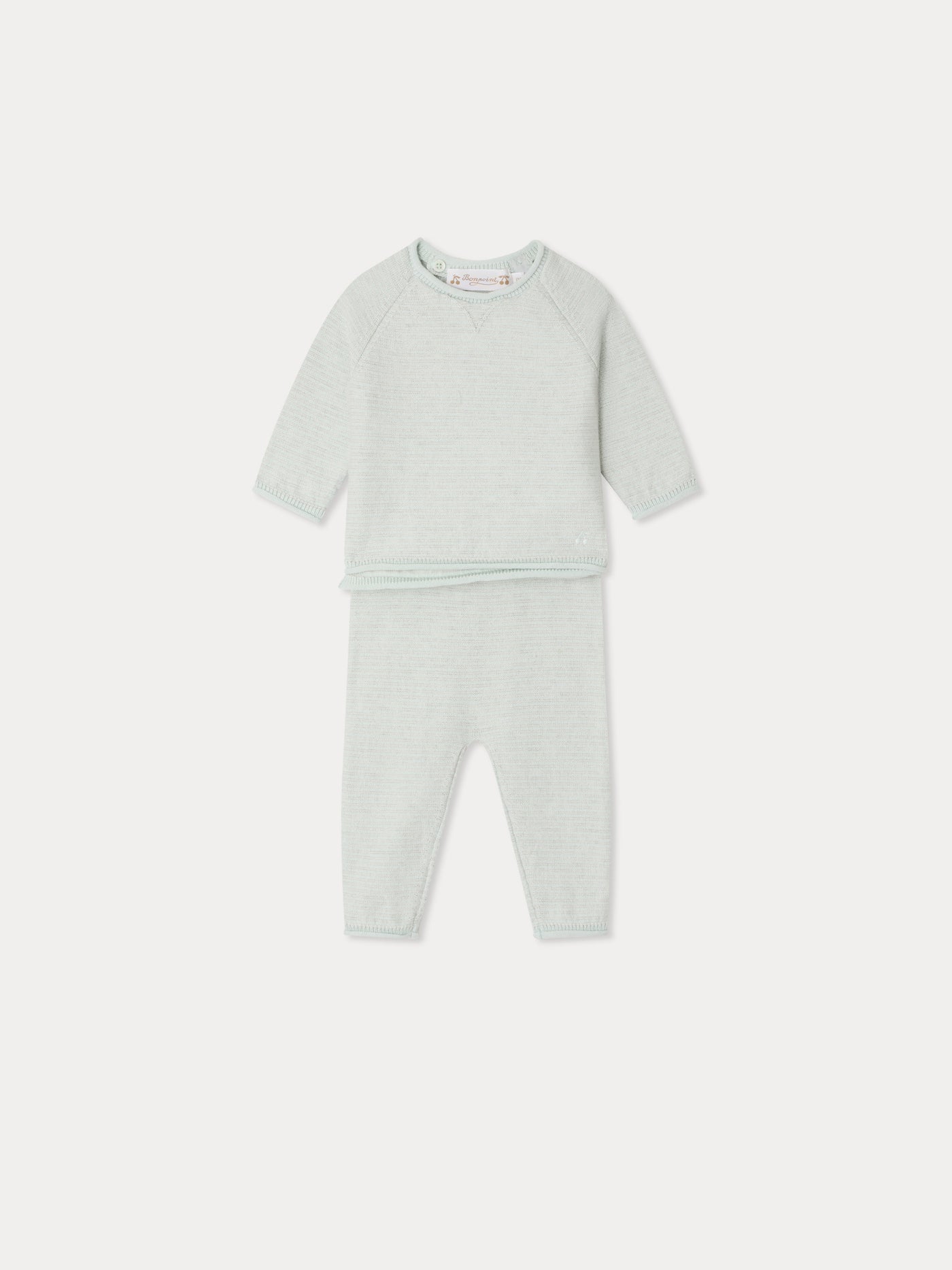 Loan striped set in organic cotton