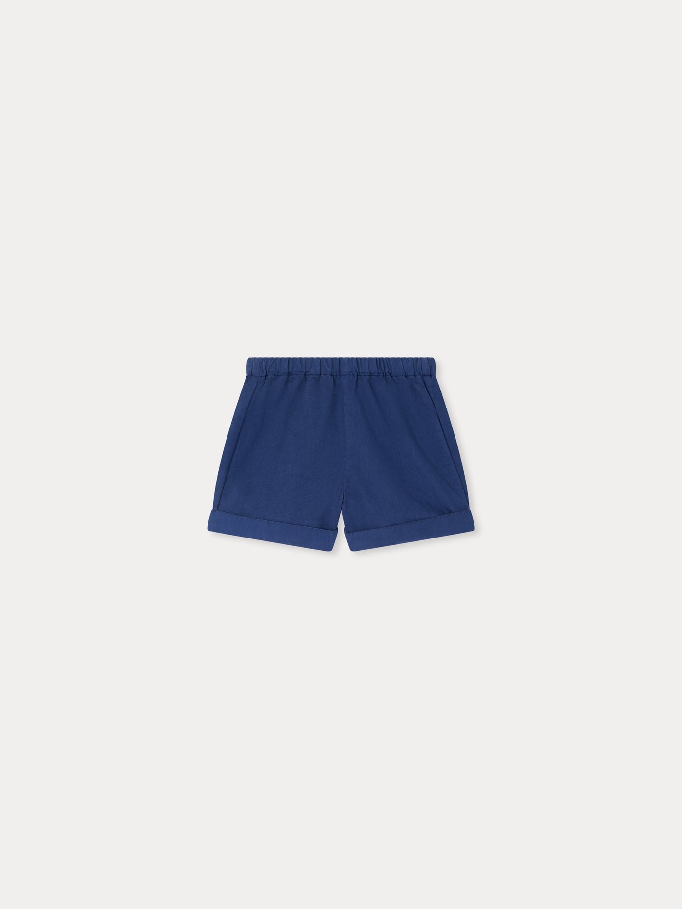 Ecady roll-up shorts in organic cotton