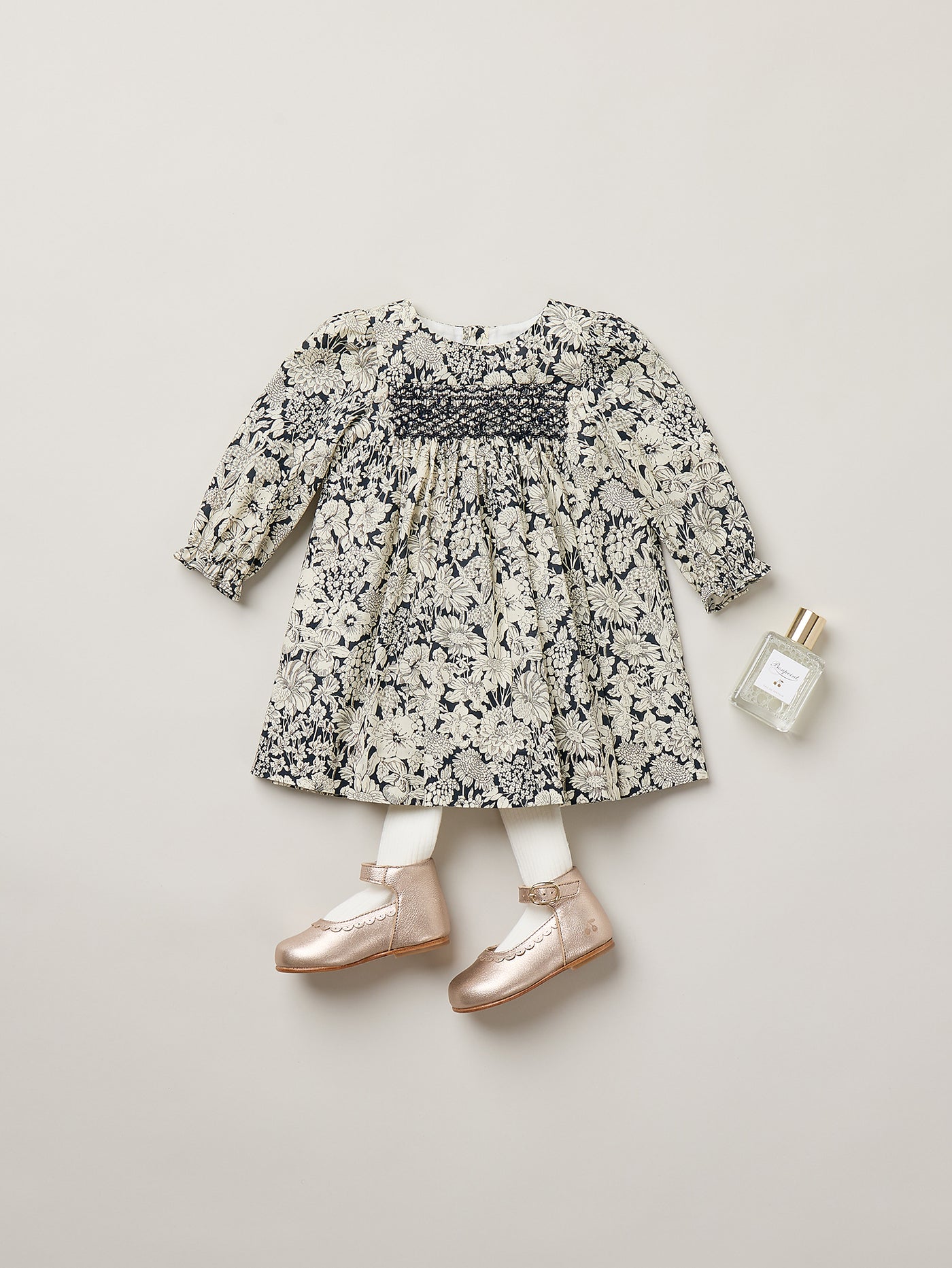 Baby Girl Winter 2026 Look - Jailys dress in Liberty fabric
