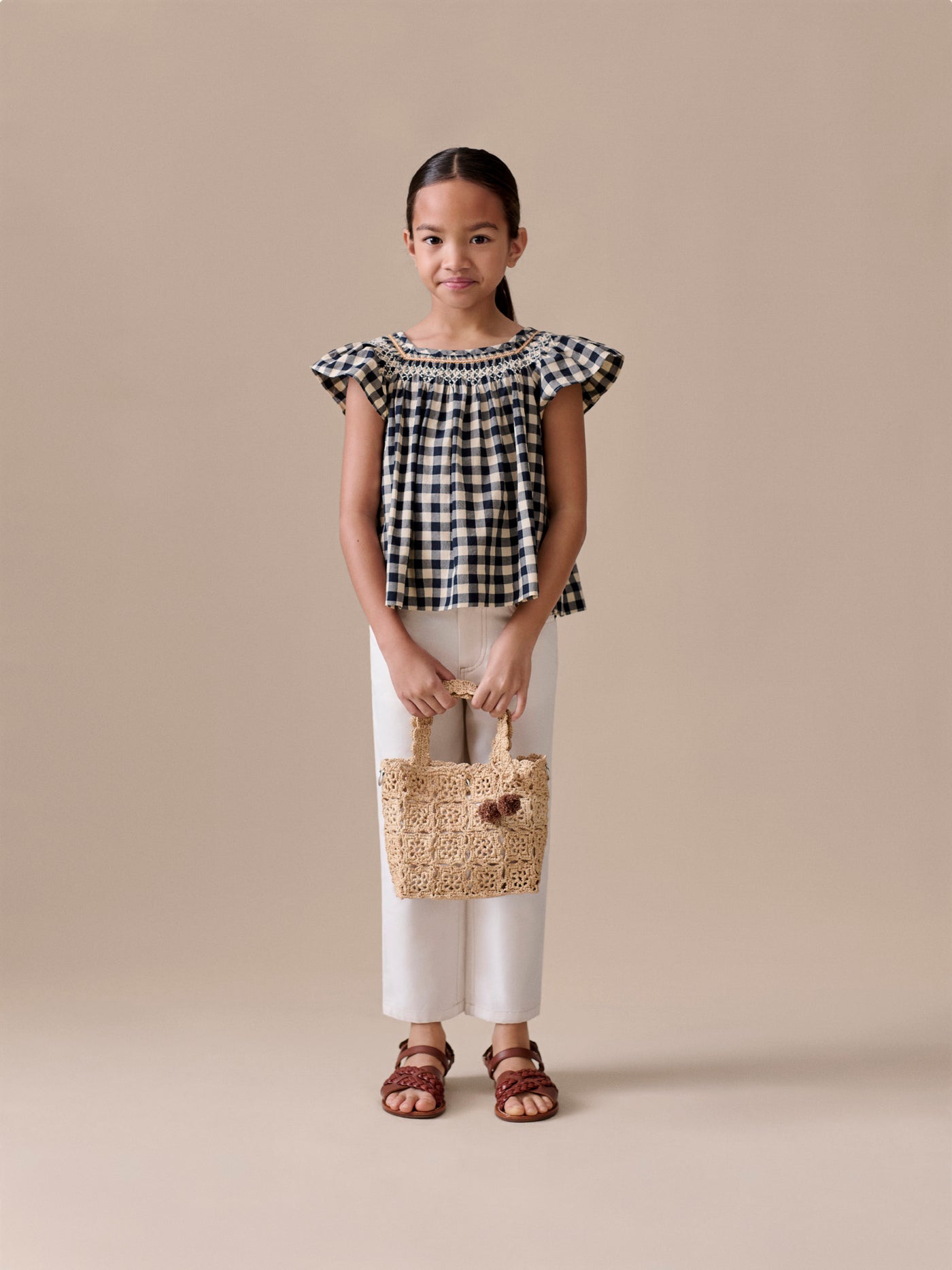 Handmade raffia Lito bag