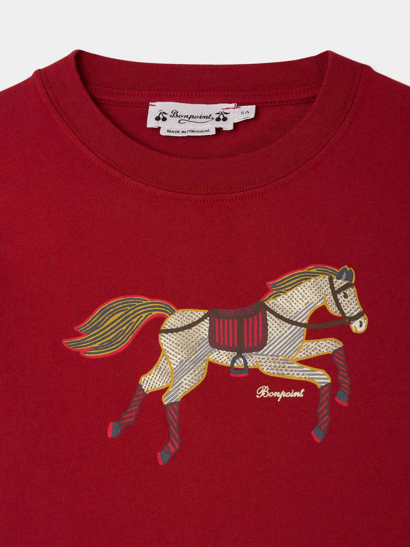 Tadda horse print t-shirt in organic cotton