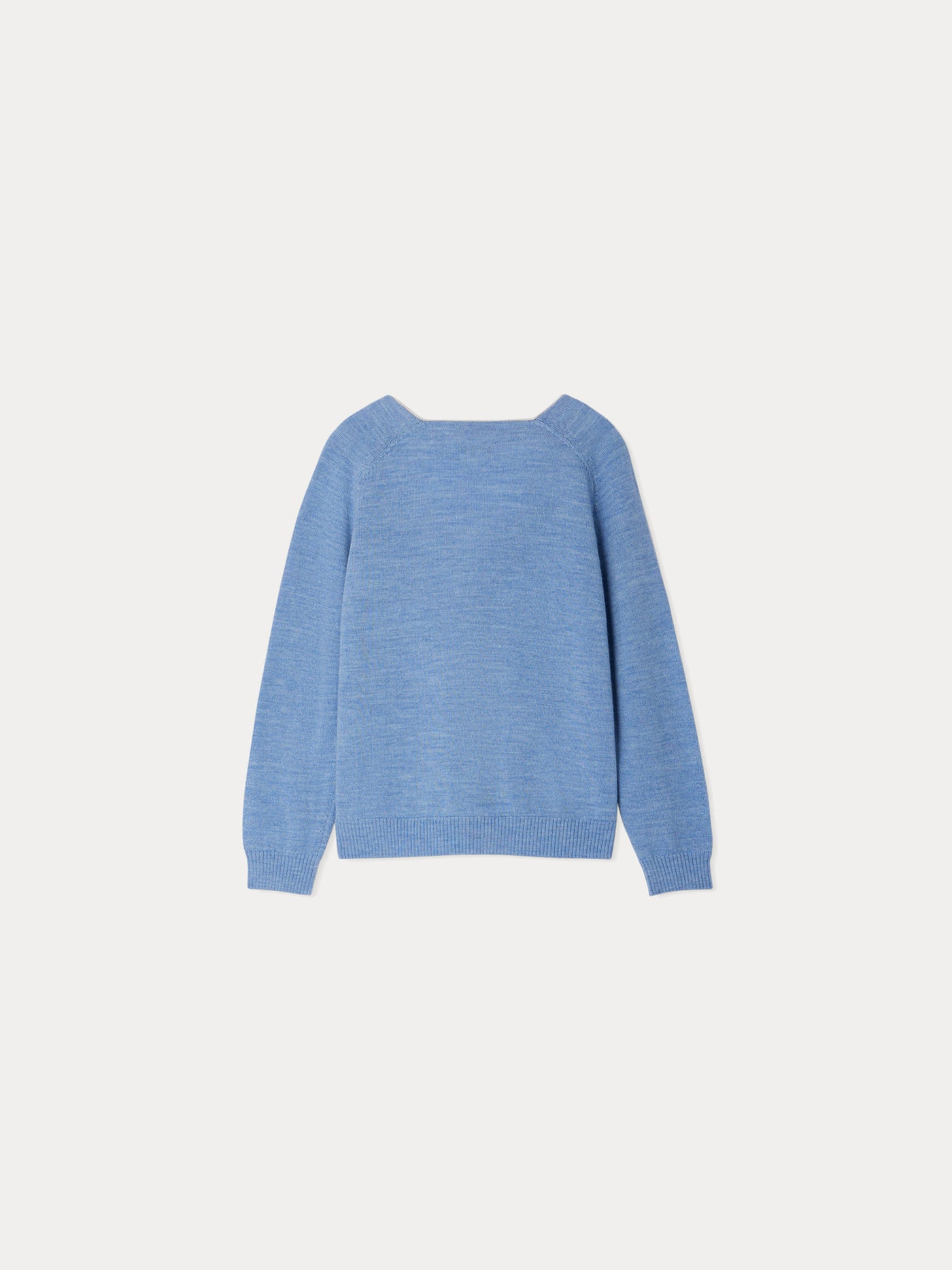 Geremy cardigan in blue wool