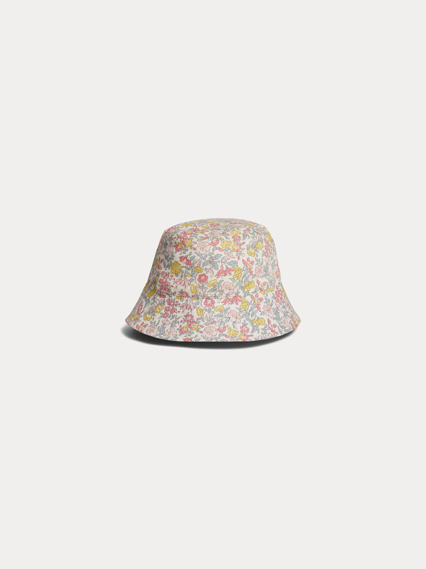 Theana pink floral print bucket hat