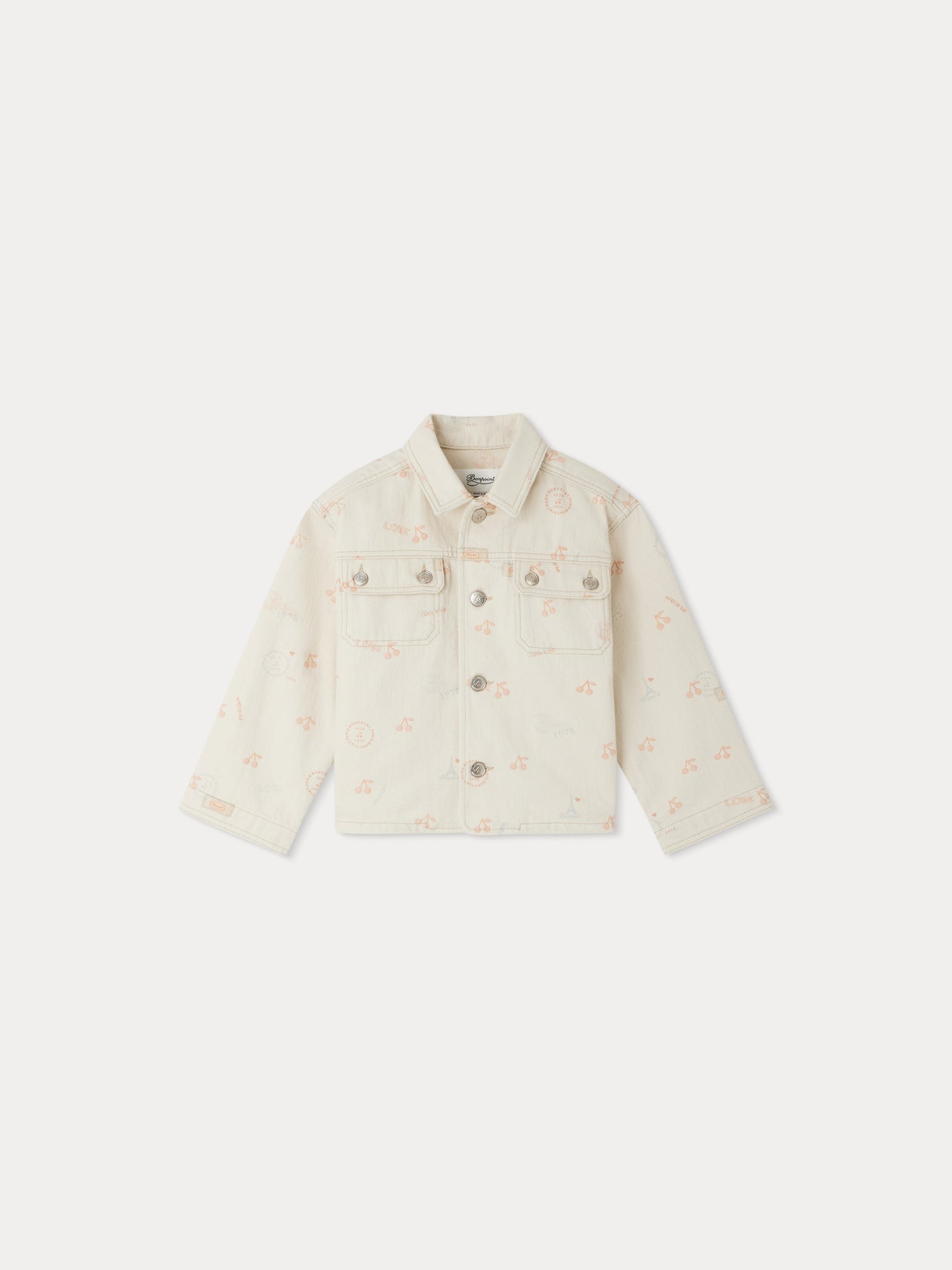 Gillie embroidered denim jacket