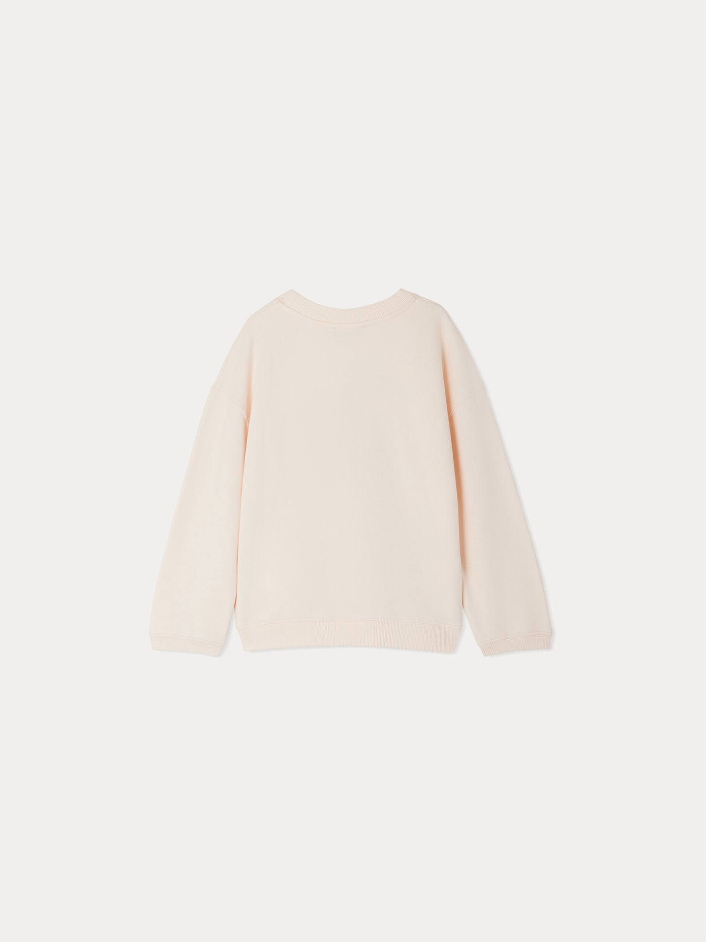 Fleurette camellia pink sweatshirt