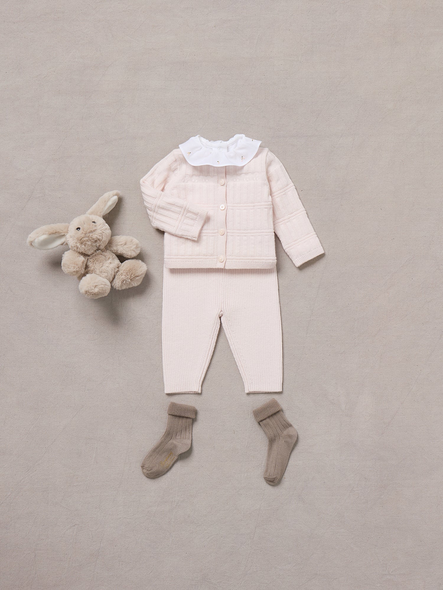 Bonpoint 6 months eyelet top matching set