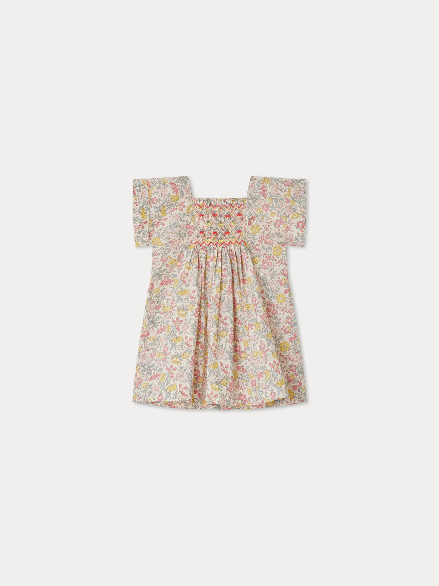 Pais smocked dress in Liberty fabric