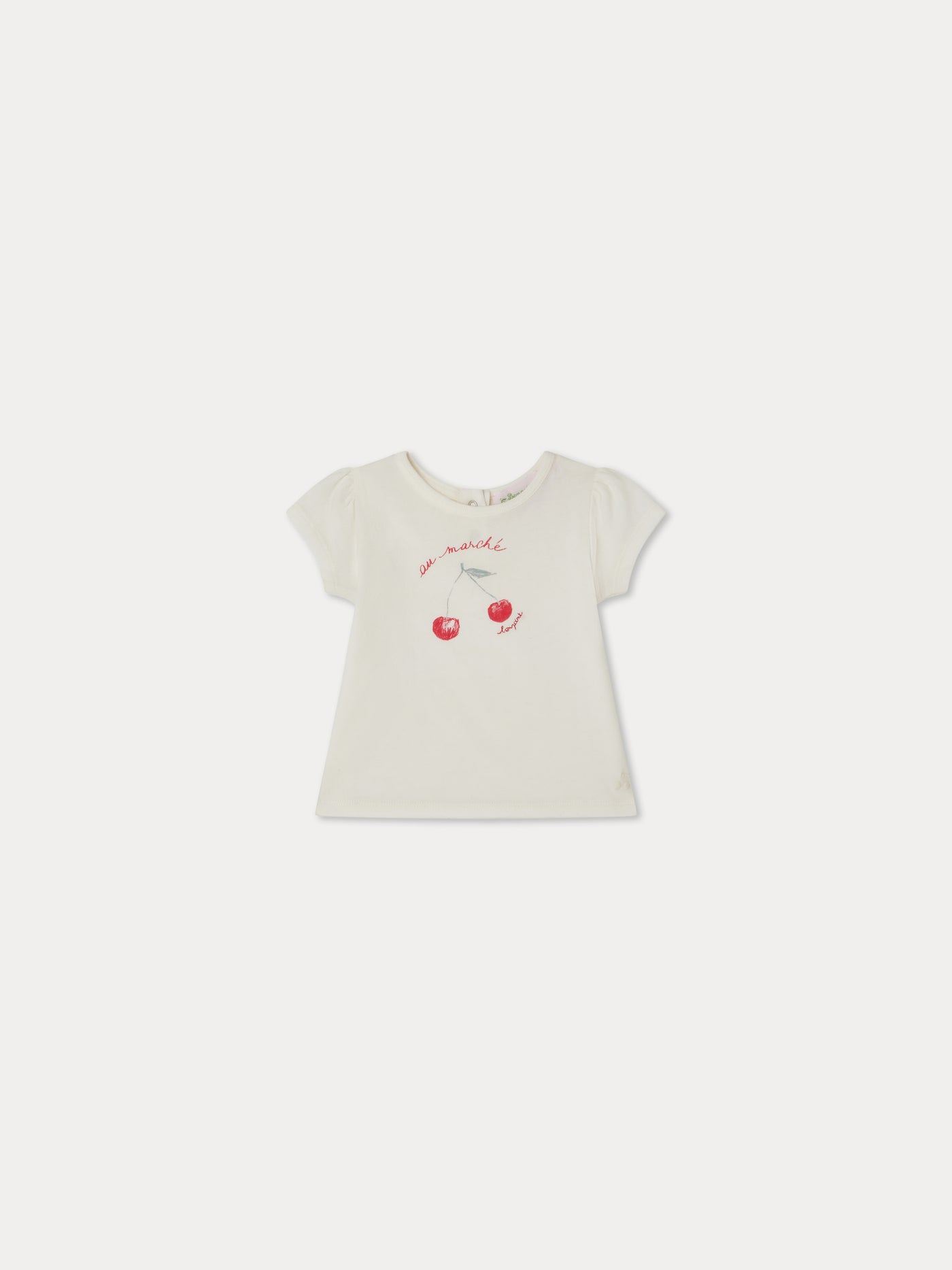 Cira cherry pattern T-shirt