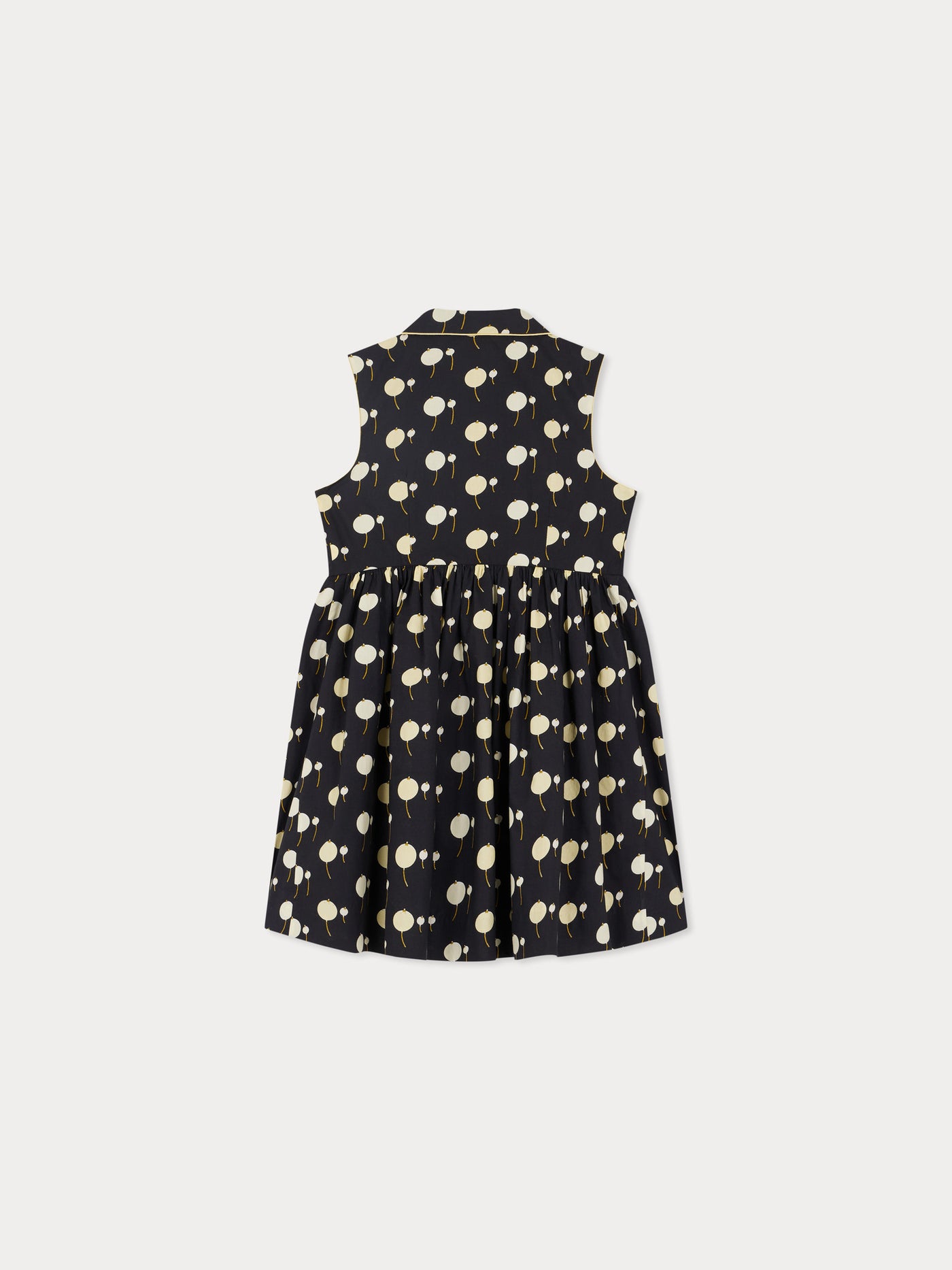 Anne Dress with Cherry Print in organic cotton