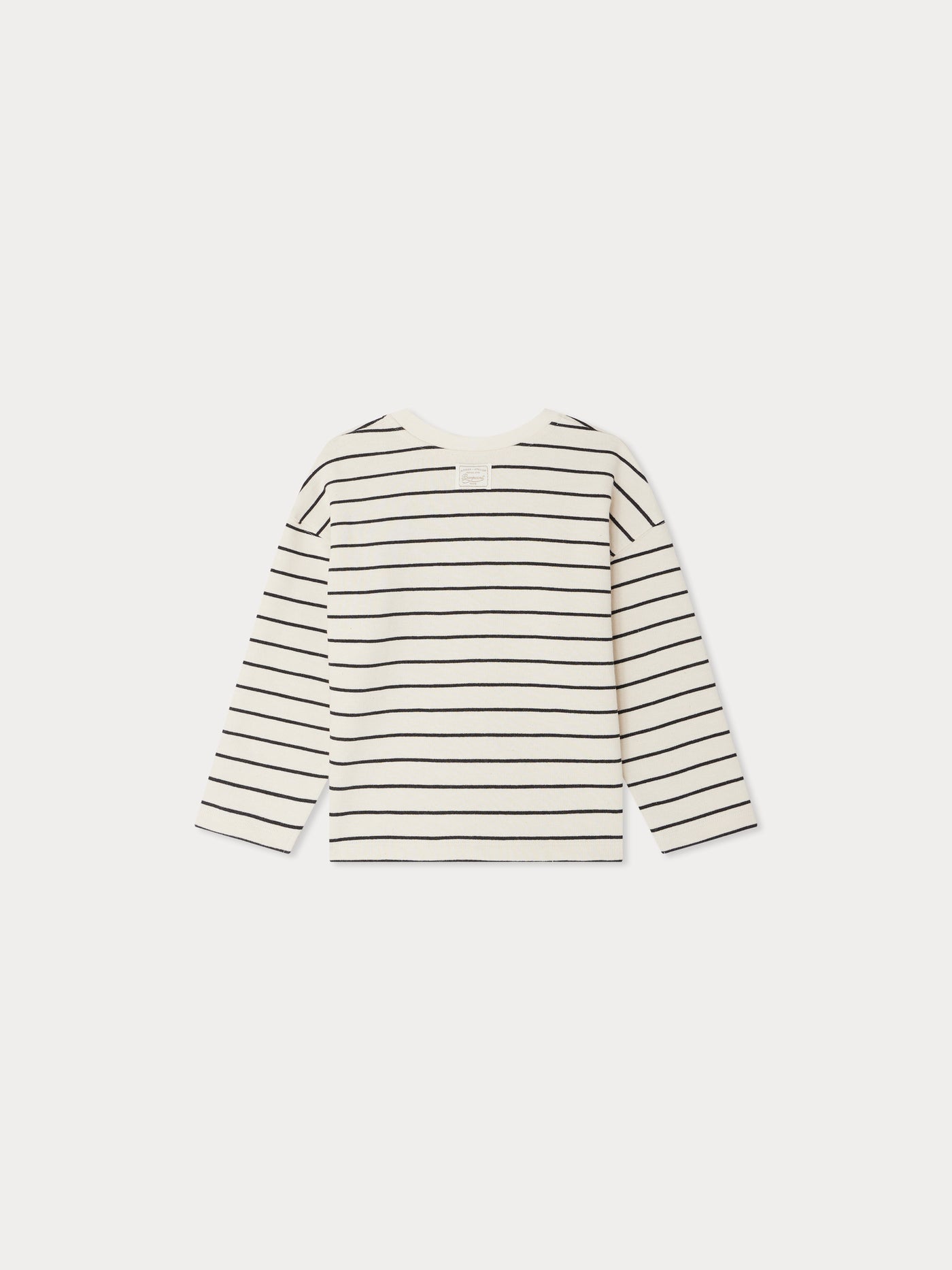 Gaya Sweatshirt with Black Stripes