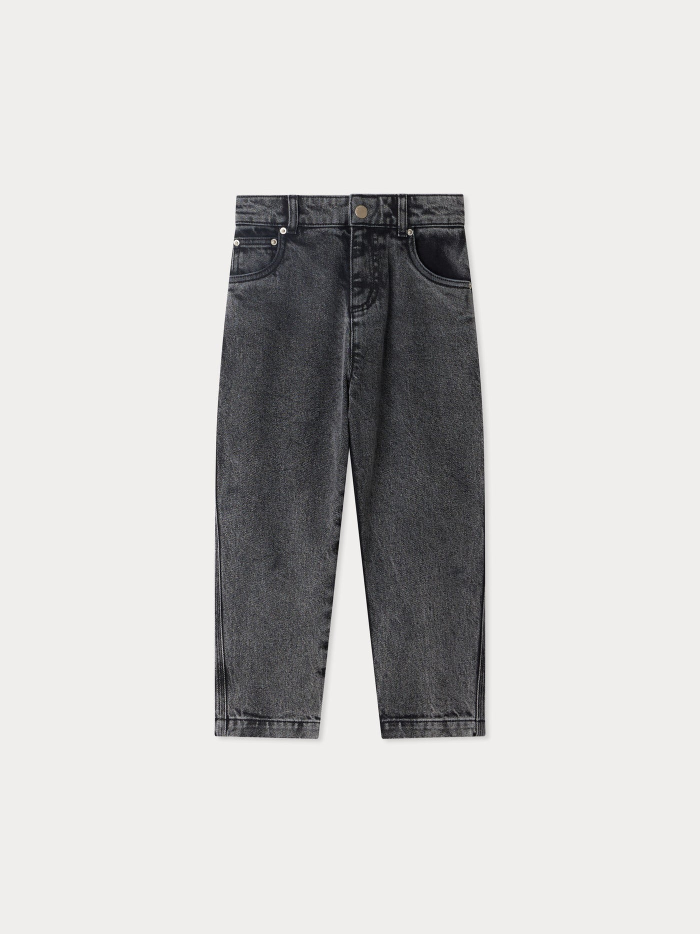 Eliott black denim pants in organic cotton