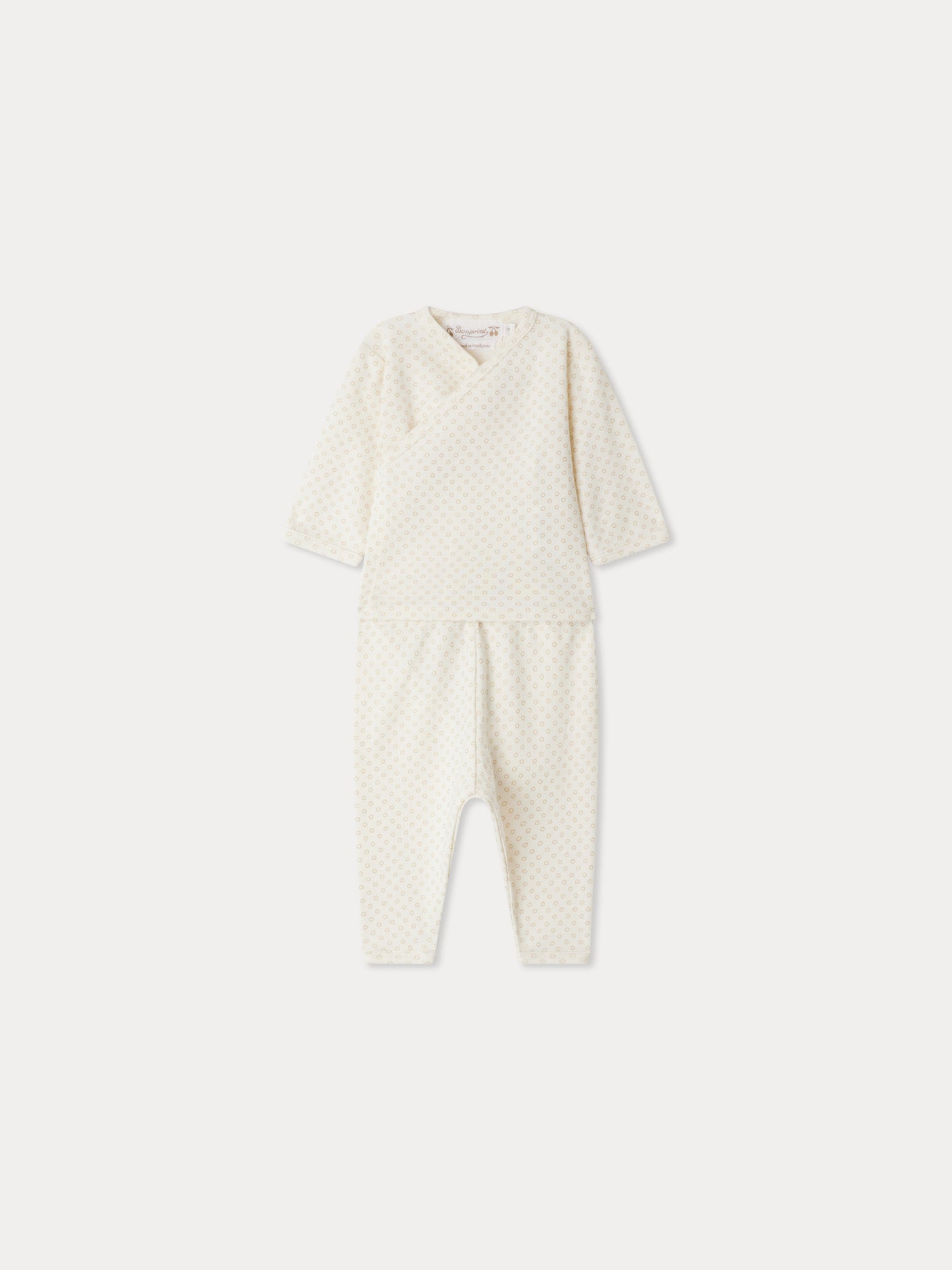 Timao printed crossover set in organic cotton