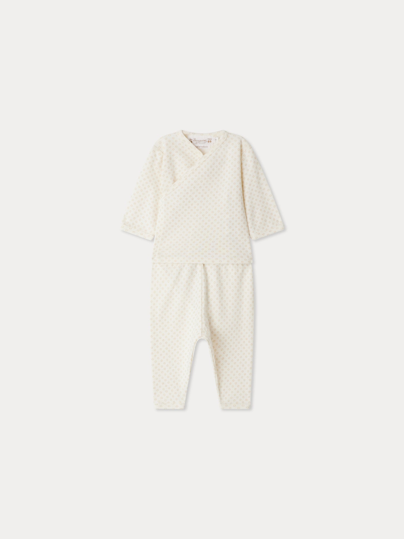 Timao printed crossover set in organic cotton