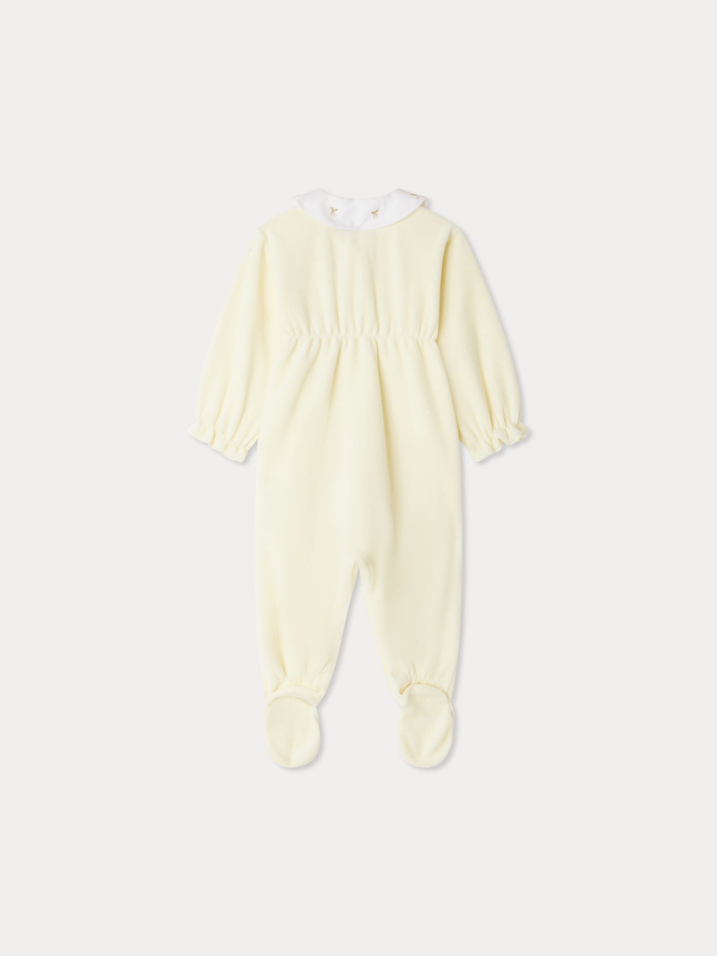 Tintina Pajamas with embroidered cherry collar