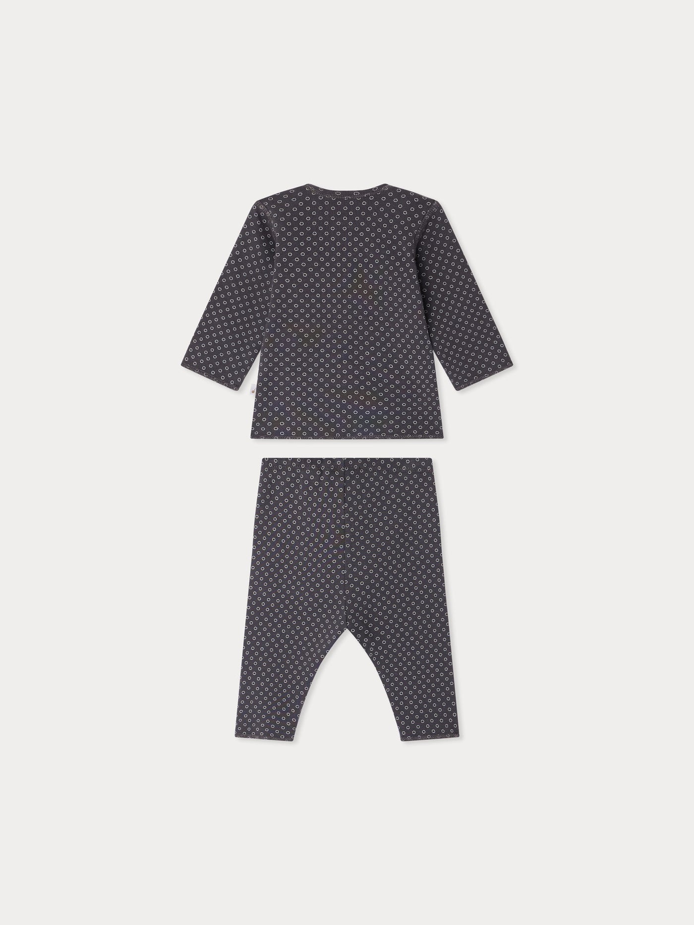 Timi set with organic cotton print