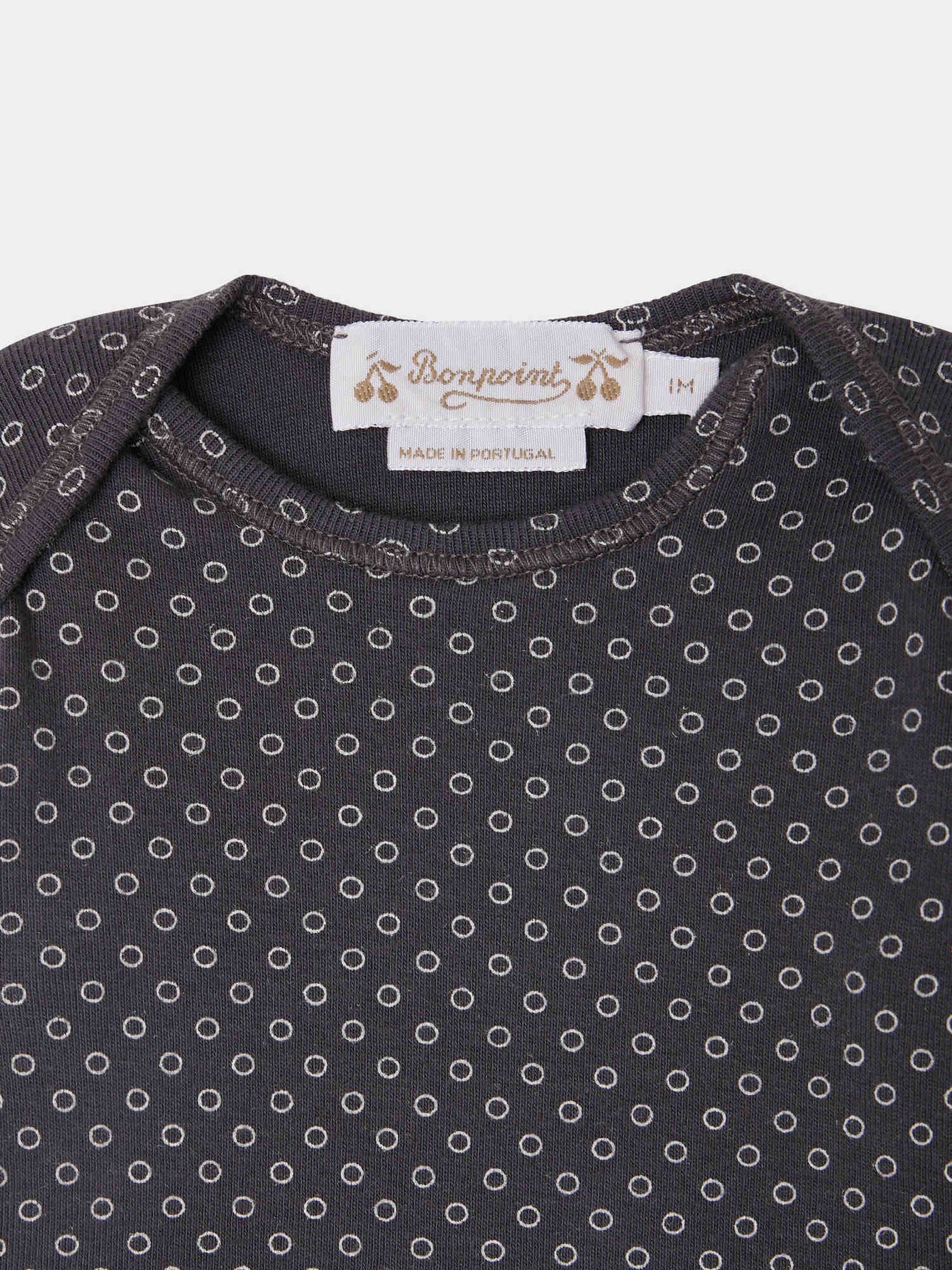 Timi Set with round print in organic cotton